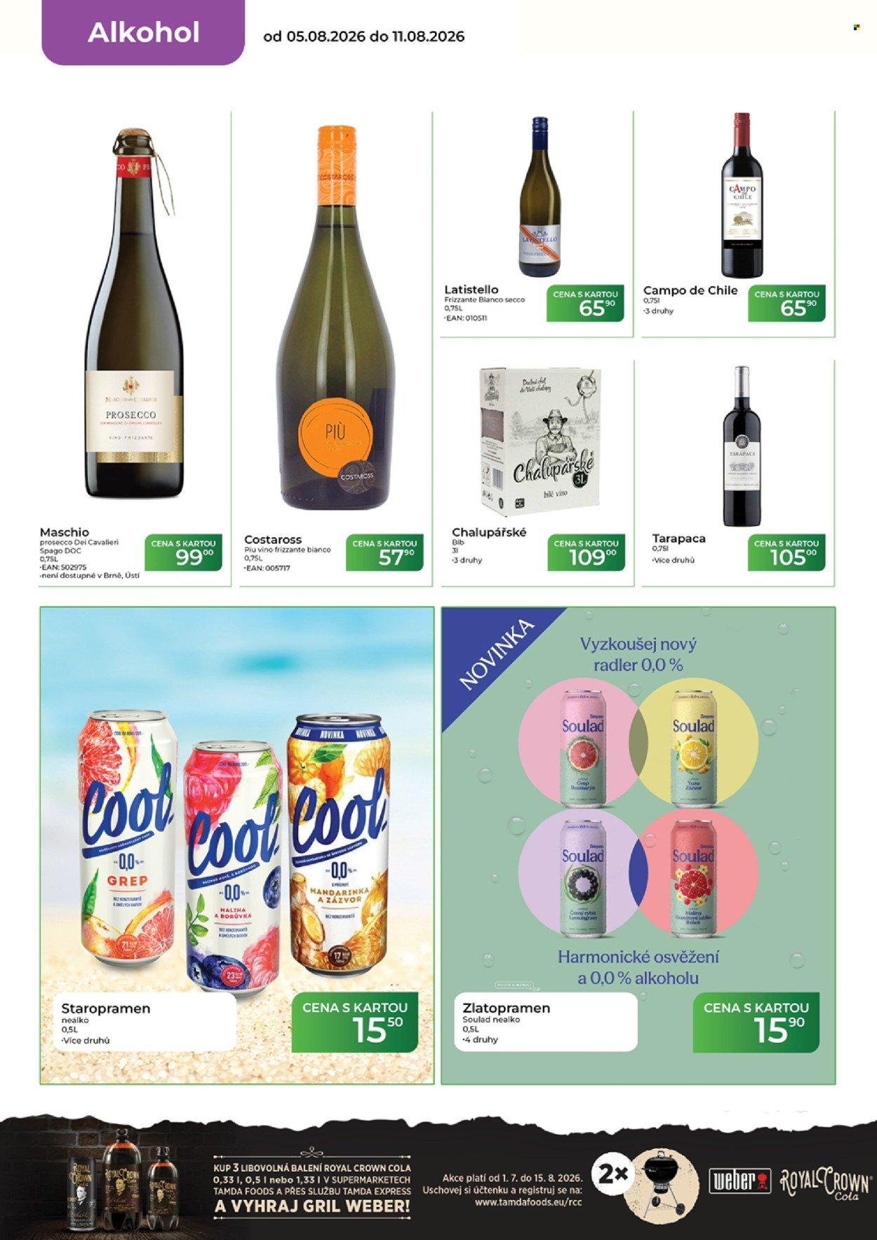 TAMDA FOODS leták - Od středy 5.8.2026