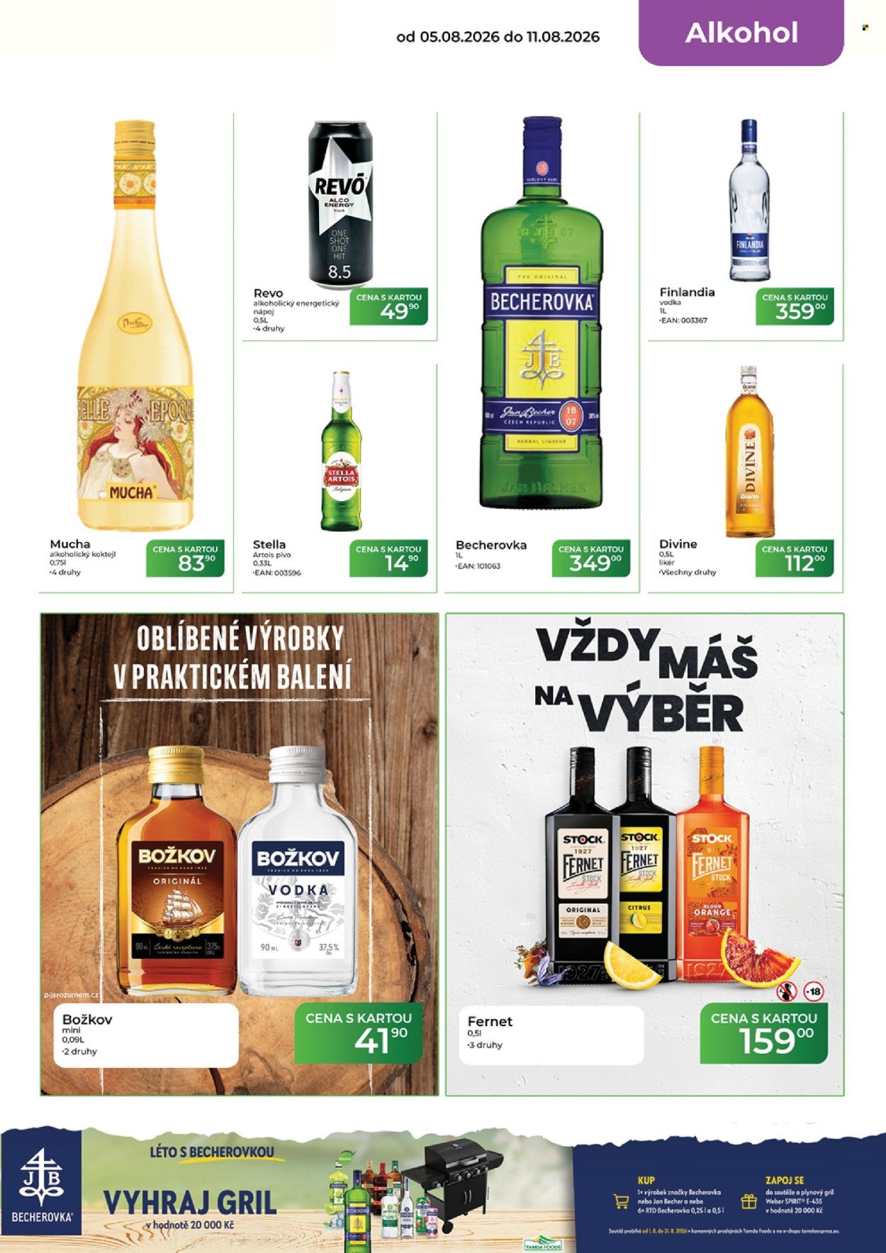 TAMDA FOODS leták - Od středy 5.8.2026