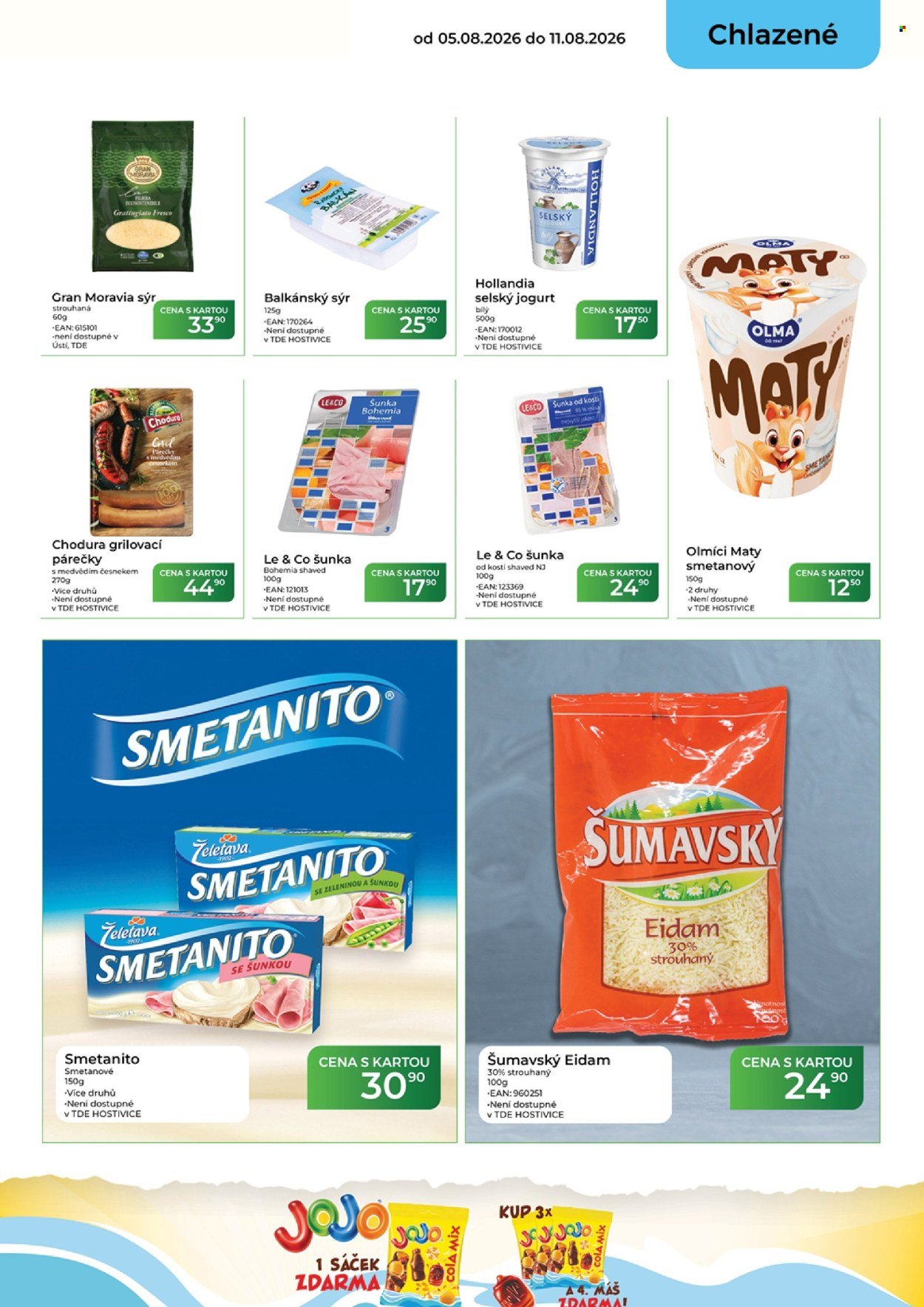 TAMDA FOODS leták - Od středy 5.8.2026