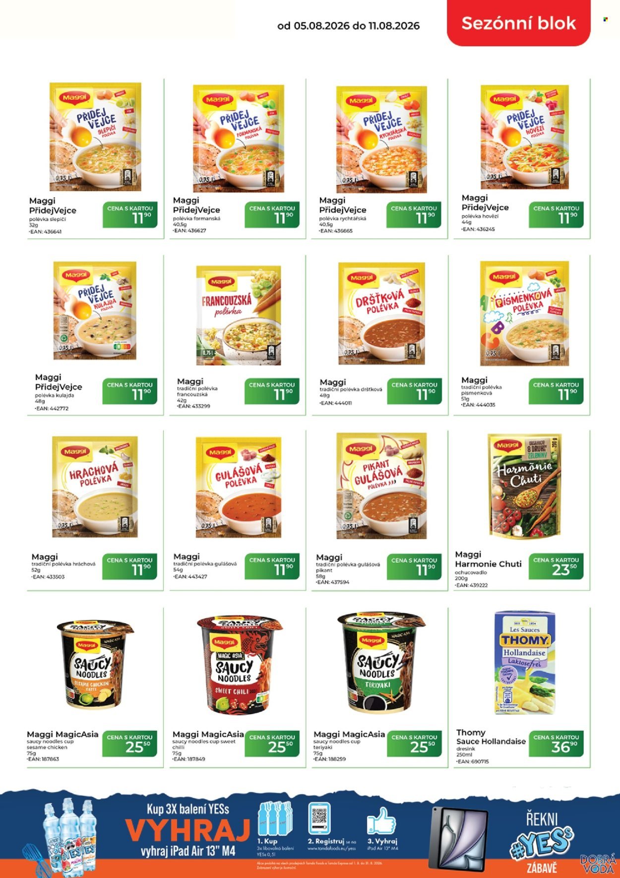 TAMDA FOODS leták - Od středy 5.8.2026
