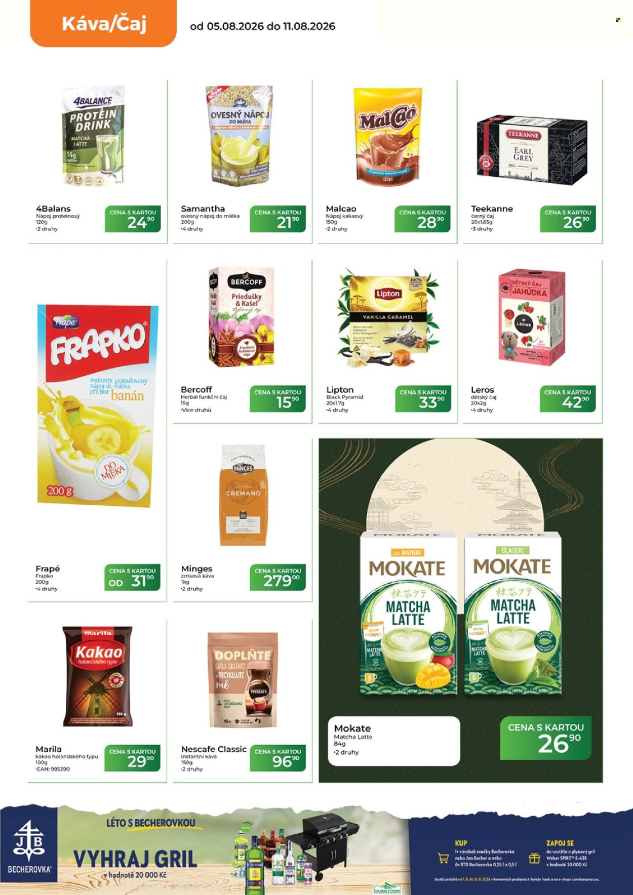 TAMDA FOODS leták - Od středy 5.8.2026
