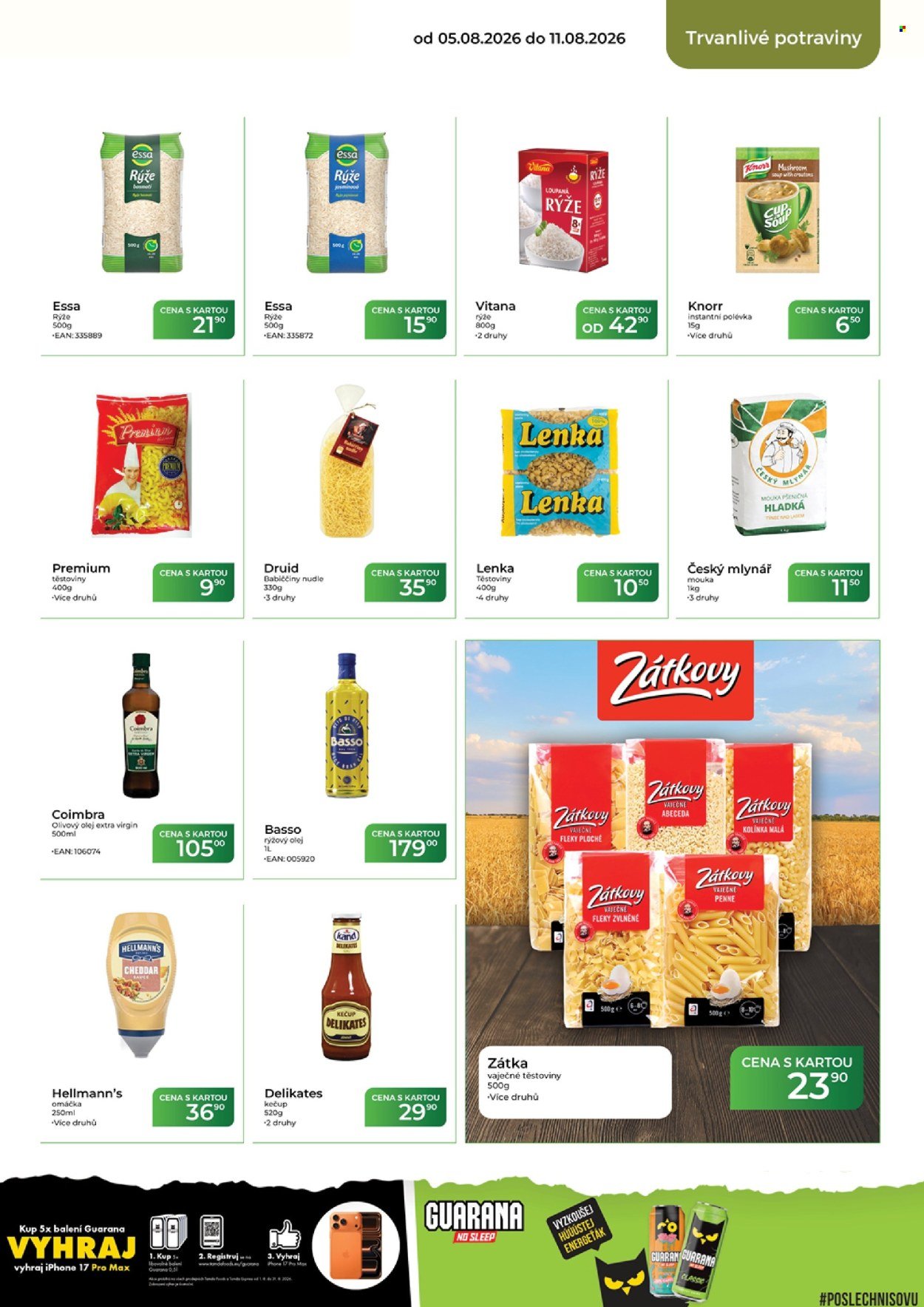 TAMDA FOODS leták - Od středy 5.8.2026
