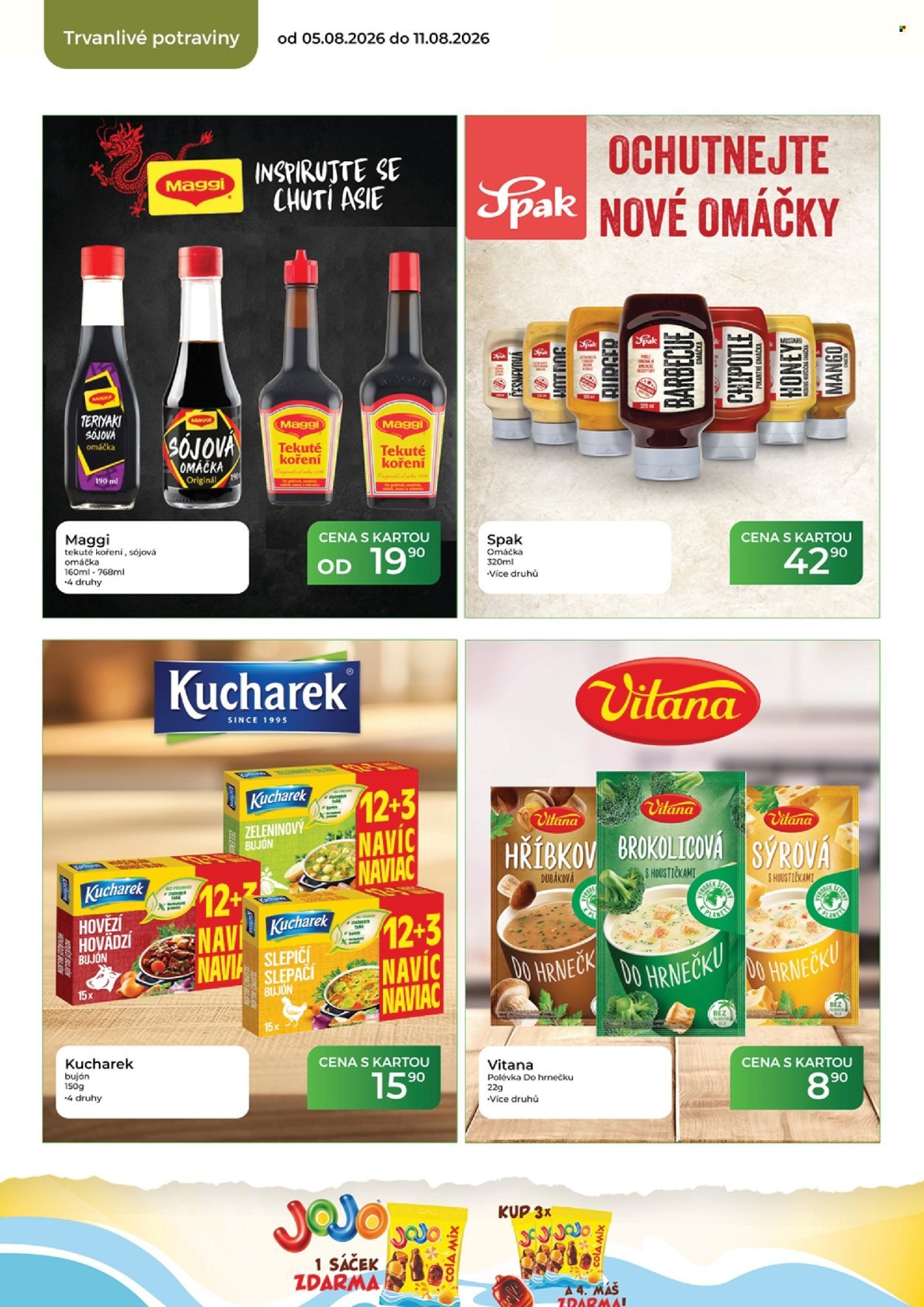 TAMDA FOODS leták - Od středy 5.8.2026