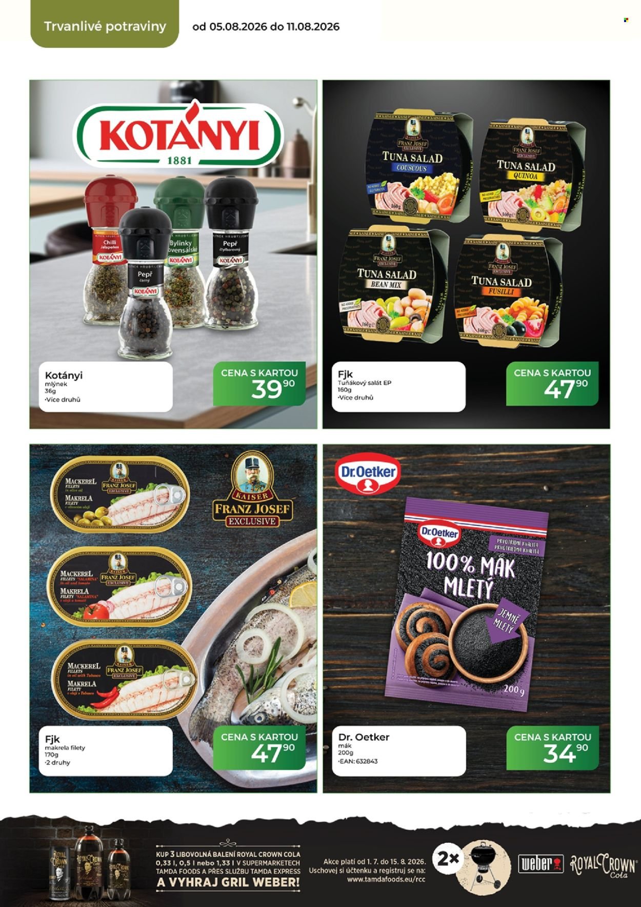 TAMDA FOODS leták - Od středy 5.8.2026