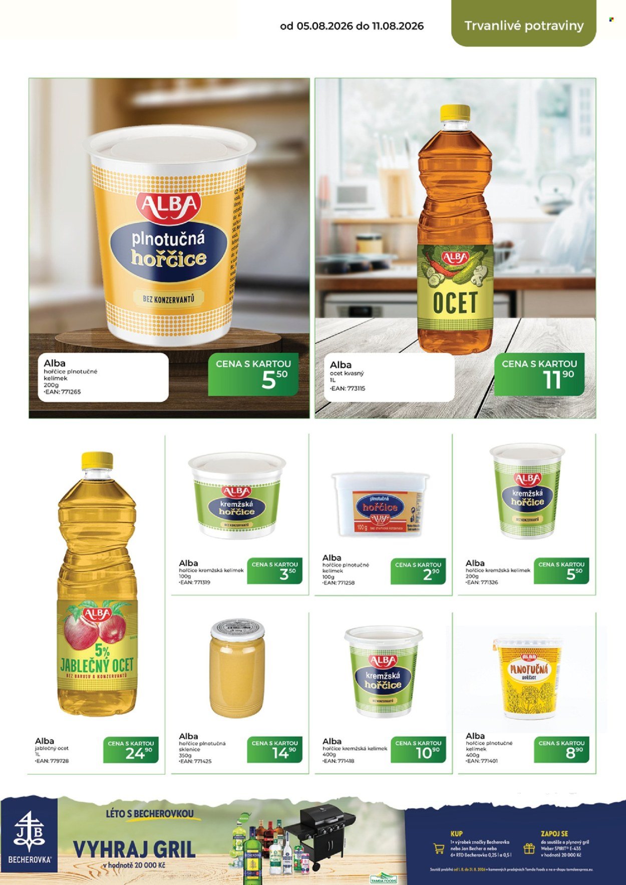 TAMDA FOODS leták - Od středy 5.8.2026