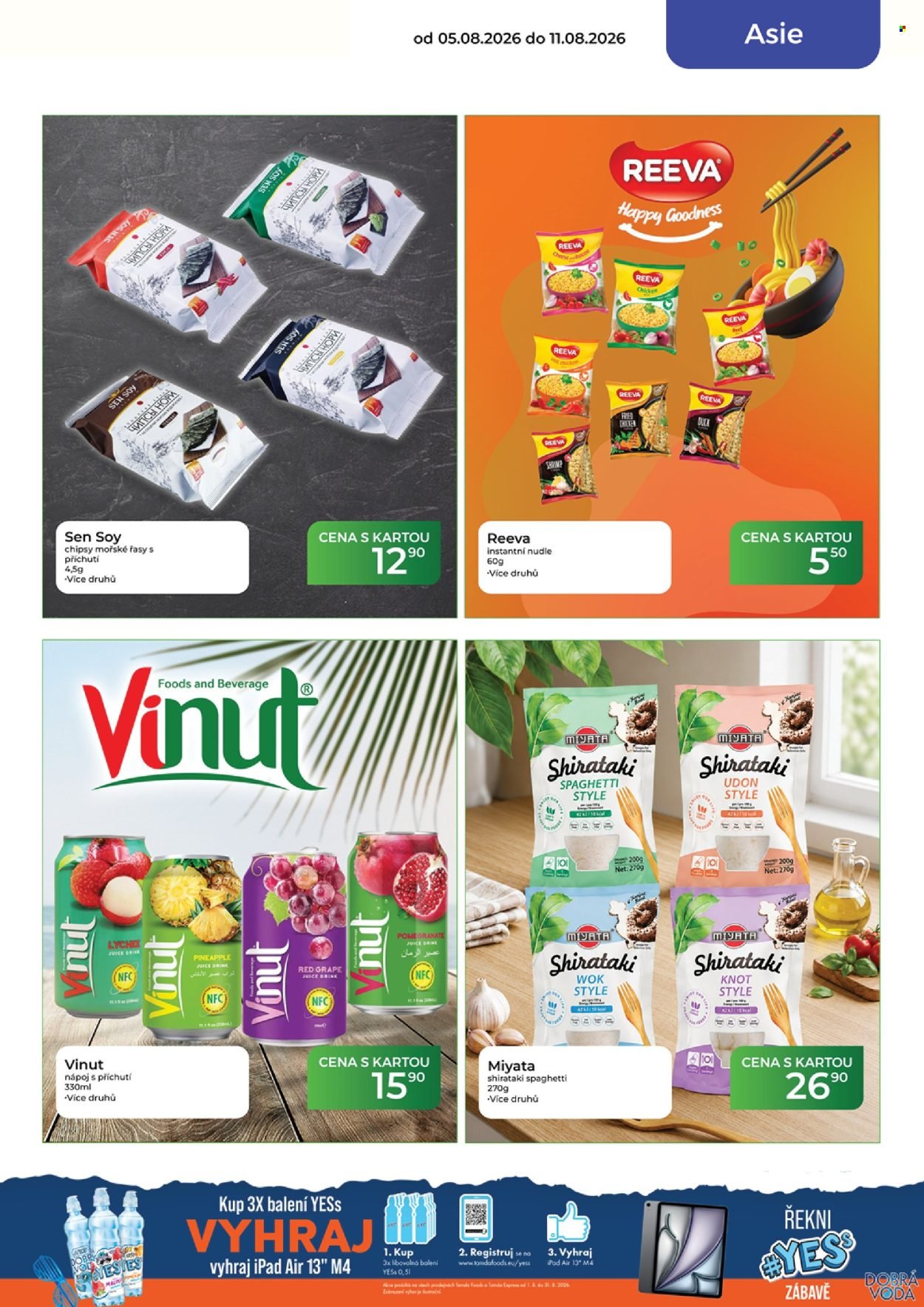 TAMDA FOODS leták - Od středy 5.8.2026