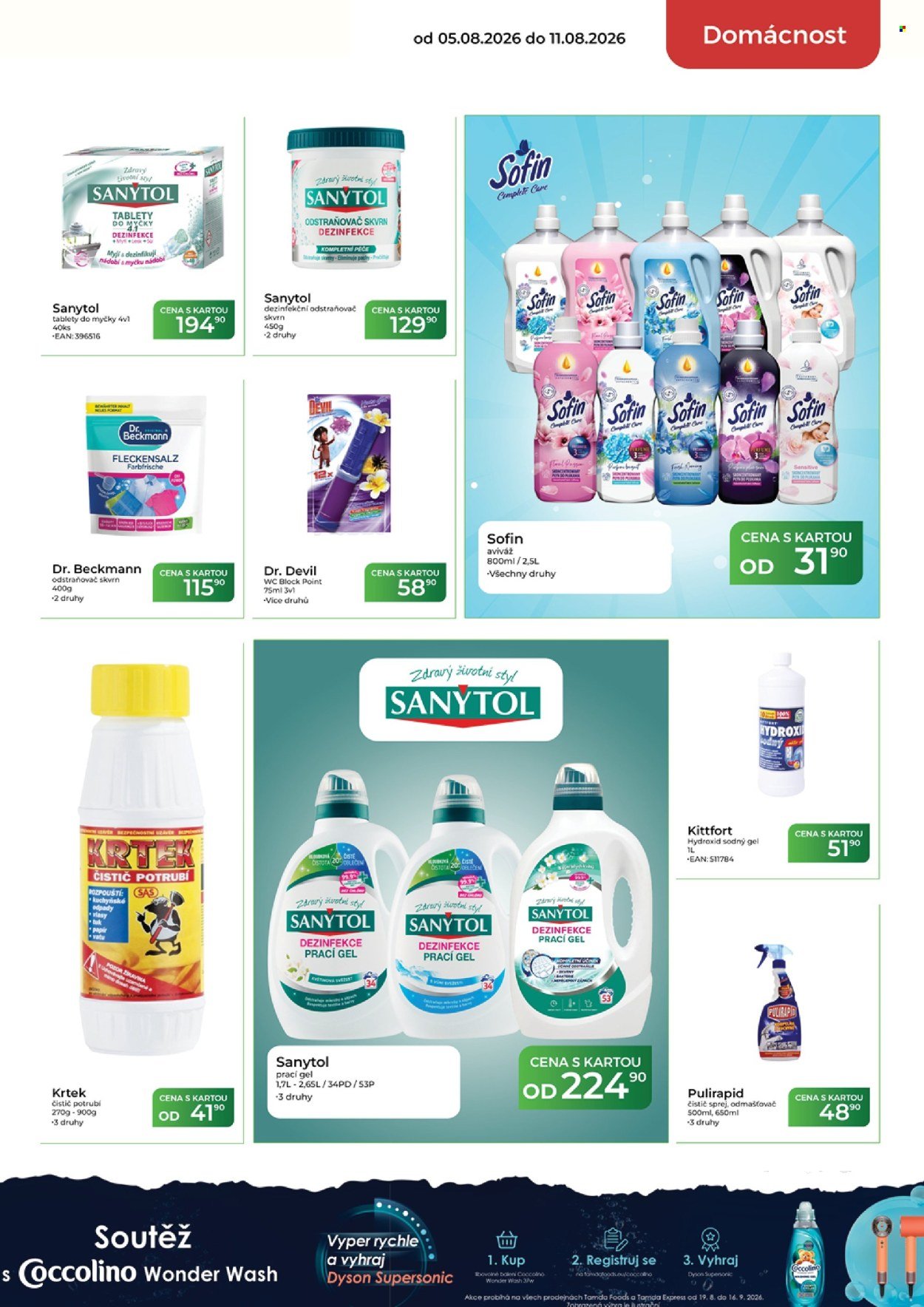 TAMDA FOODS leták - Od středy 5.8.2026