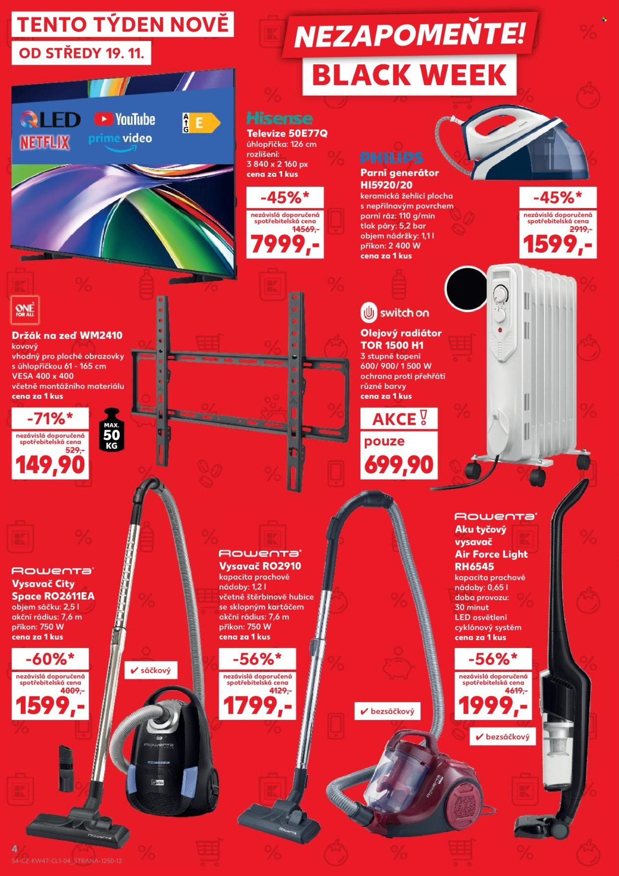 KAUFLAND leták - Nezapomeňte! Black Week (2025-11-19 - 2025-11-25)