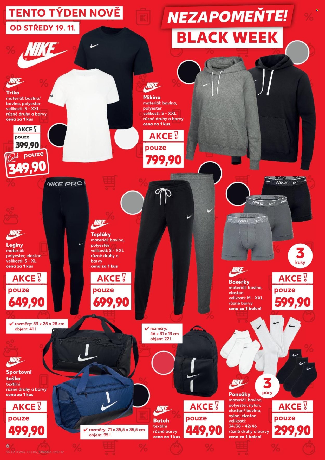 KAUFLAND leták - Nezapomeňte! Black Week (2025-11-19 - 2025-11-25)
