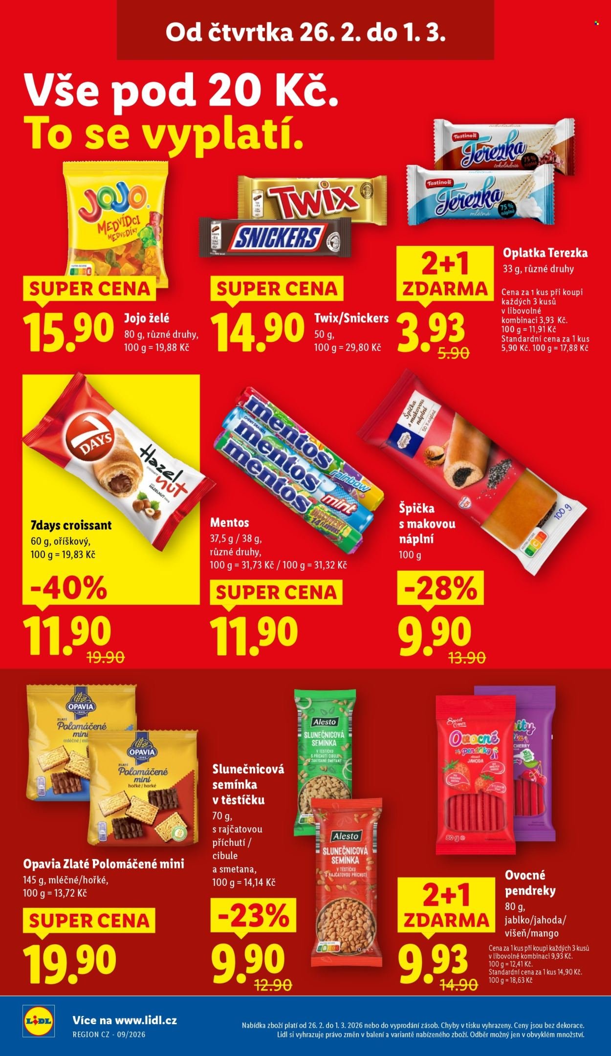 LIDL leták - Od čtvrtka 26.2.2026 (2026-02-26 - 2026-03-01)