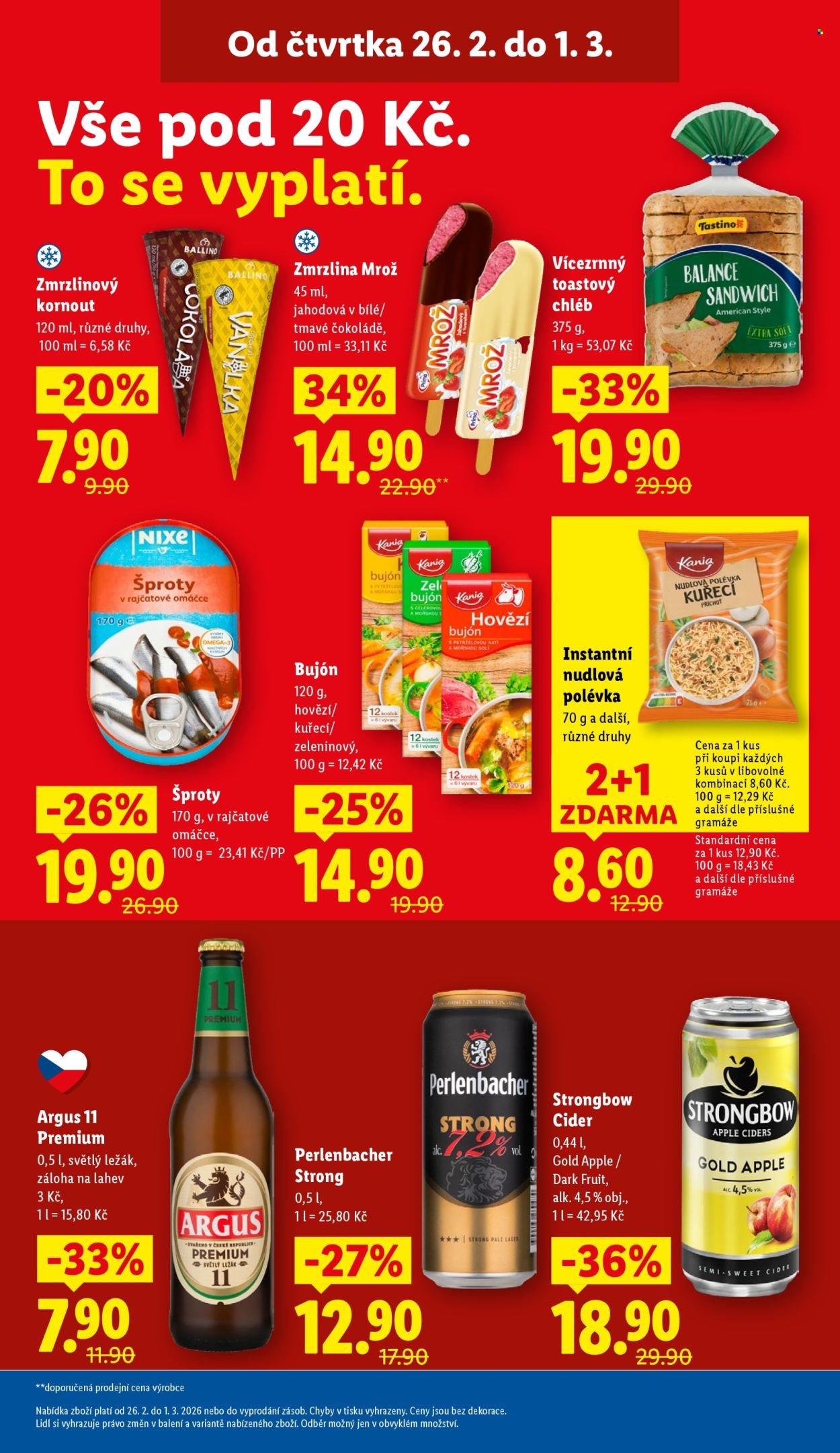 LIDL leták - Od čtvrtka 26.2.2026 (2026-02-26 - 2026-03-01)