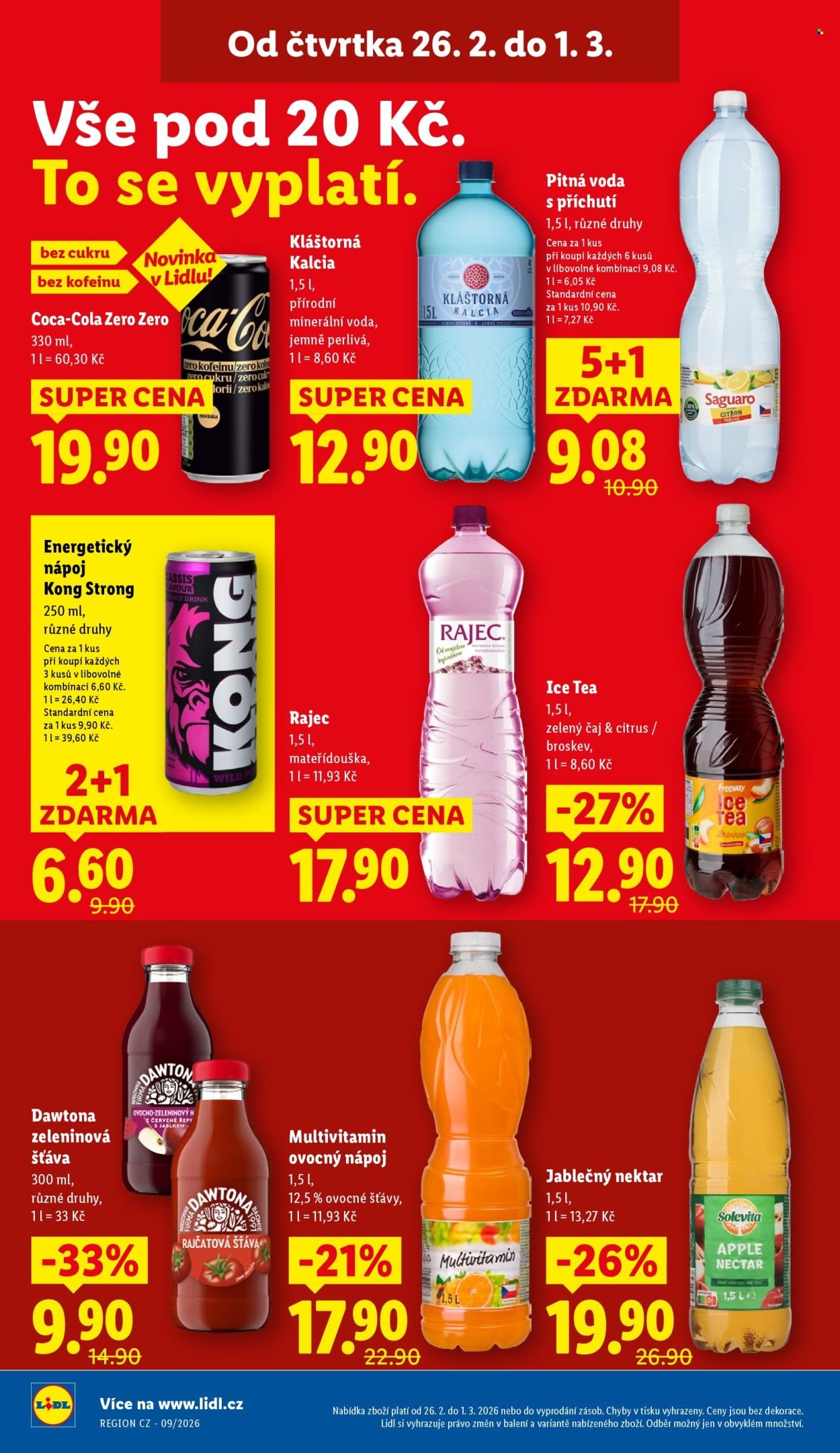 LIDL leták - Od čtvrtka 26.2.2026 (2026-02-26 - 2026-03-01)