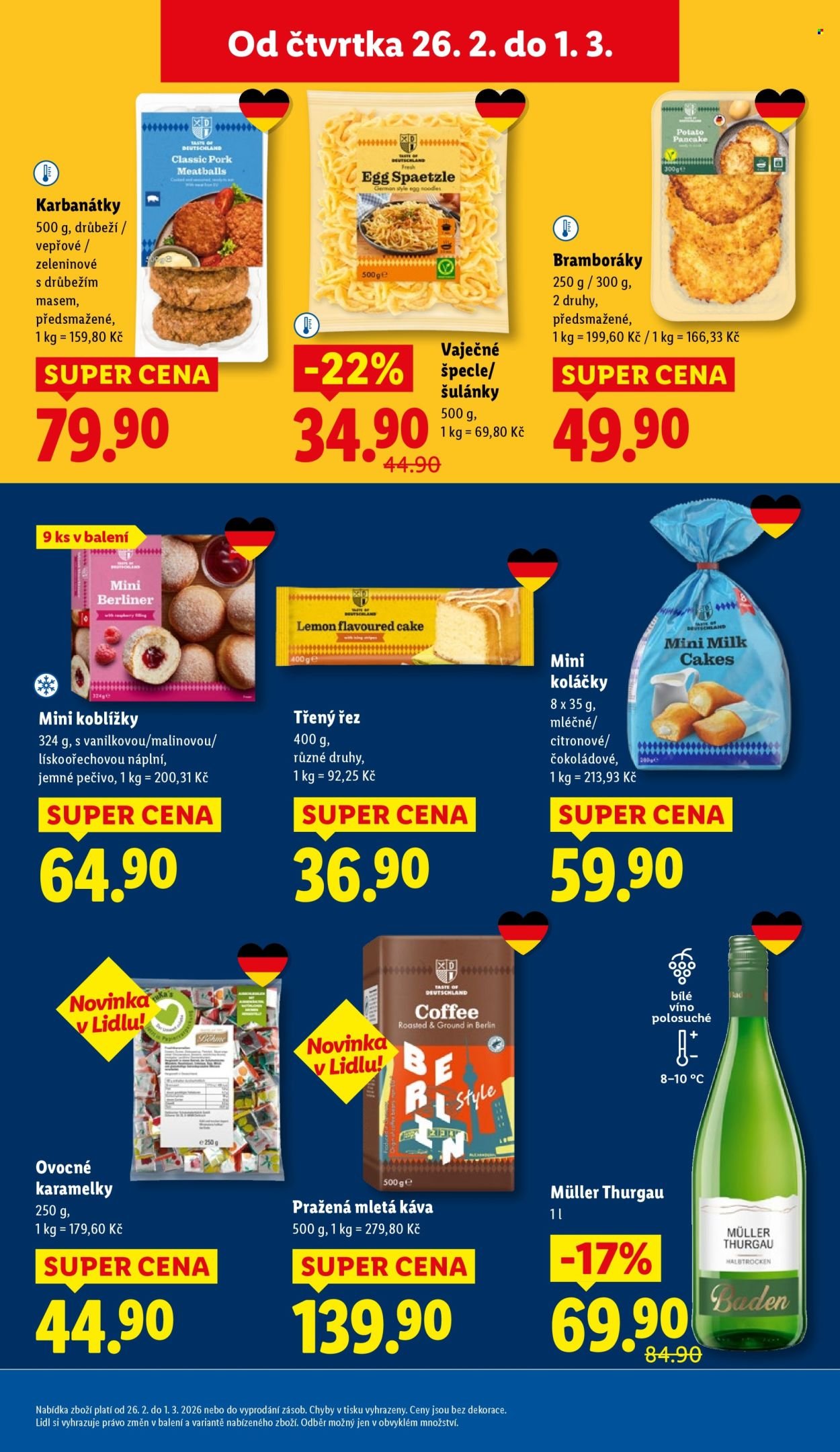 LIDL leták - Od čtvrtka 26.2.2026 (2026-02-26 - 2026-03-01)