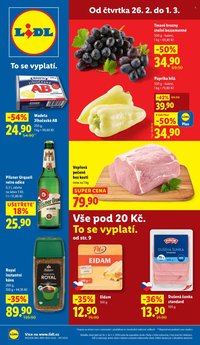 LIDL leták - Od čtvrtka 26.2.2026 (2026-02-26 - 2026-03-01)