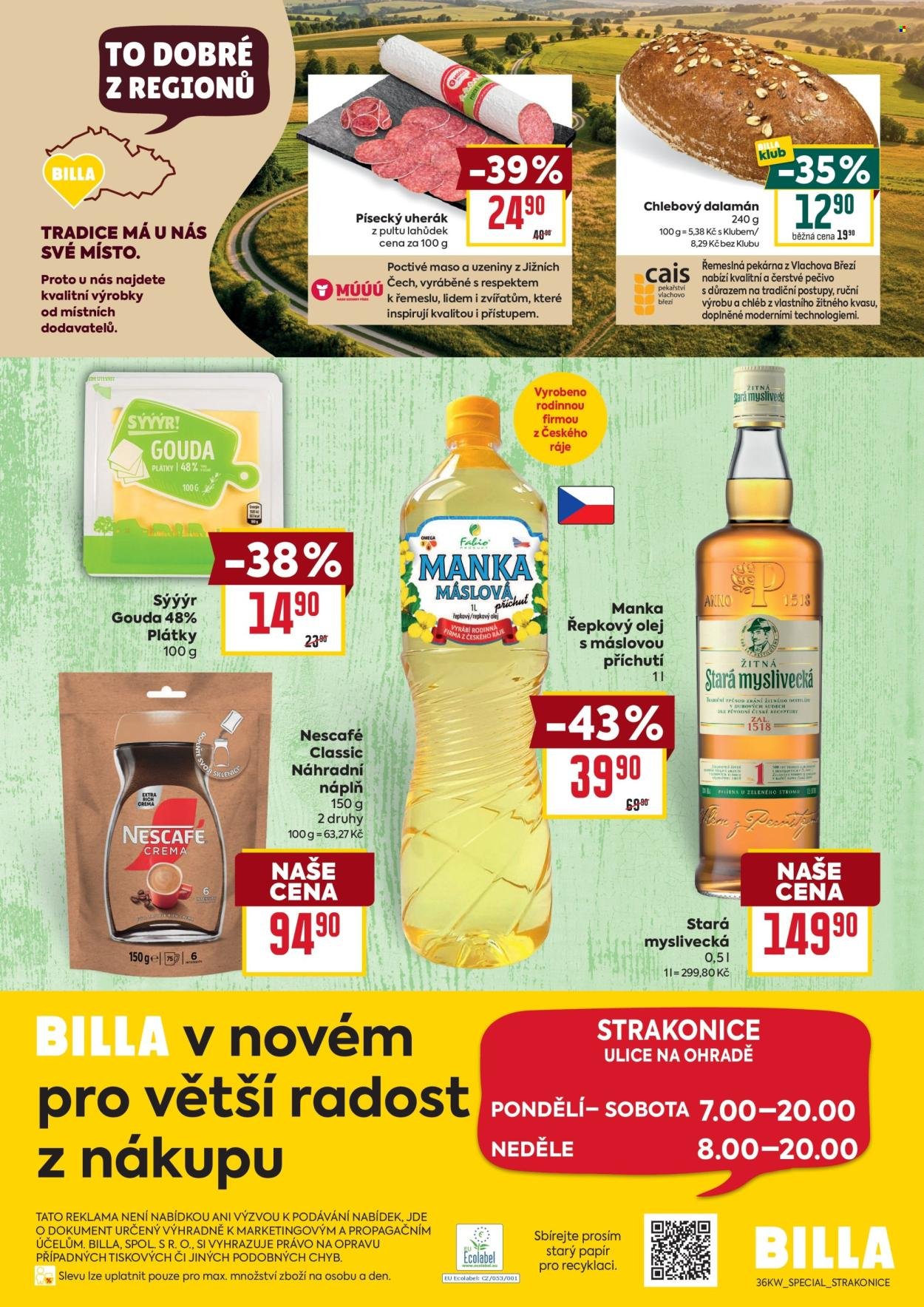 BILLA leták - Speciál: Strakonice