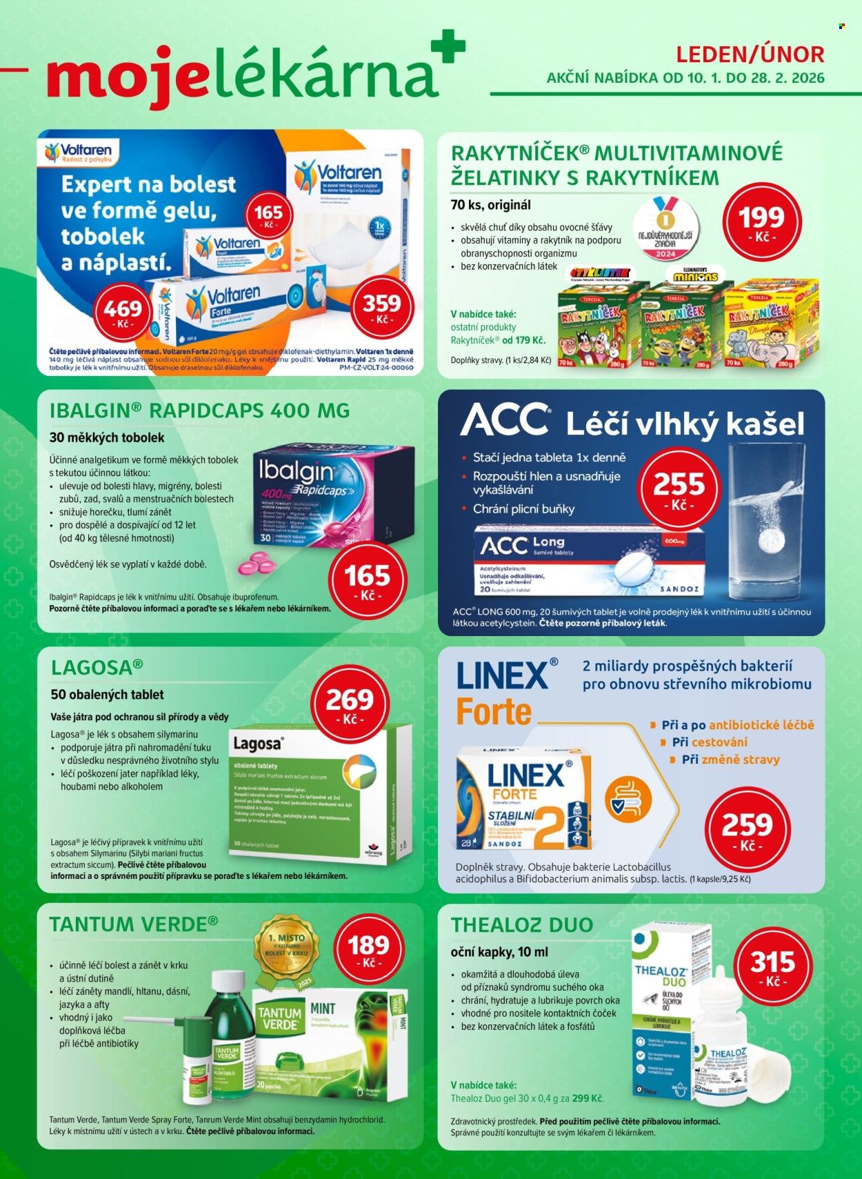 MOJELEKARNA.CZ leták - Akční leták (2026-01-10 - 2026-02-28)