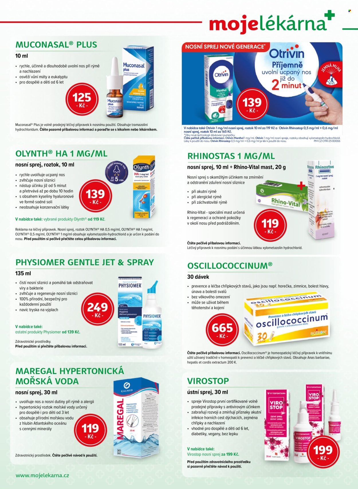 MOJELEKARNA.CZ leták - Akční leták (2026-01-10 - 2026-02-28)