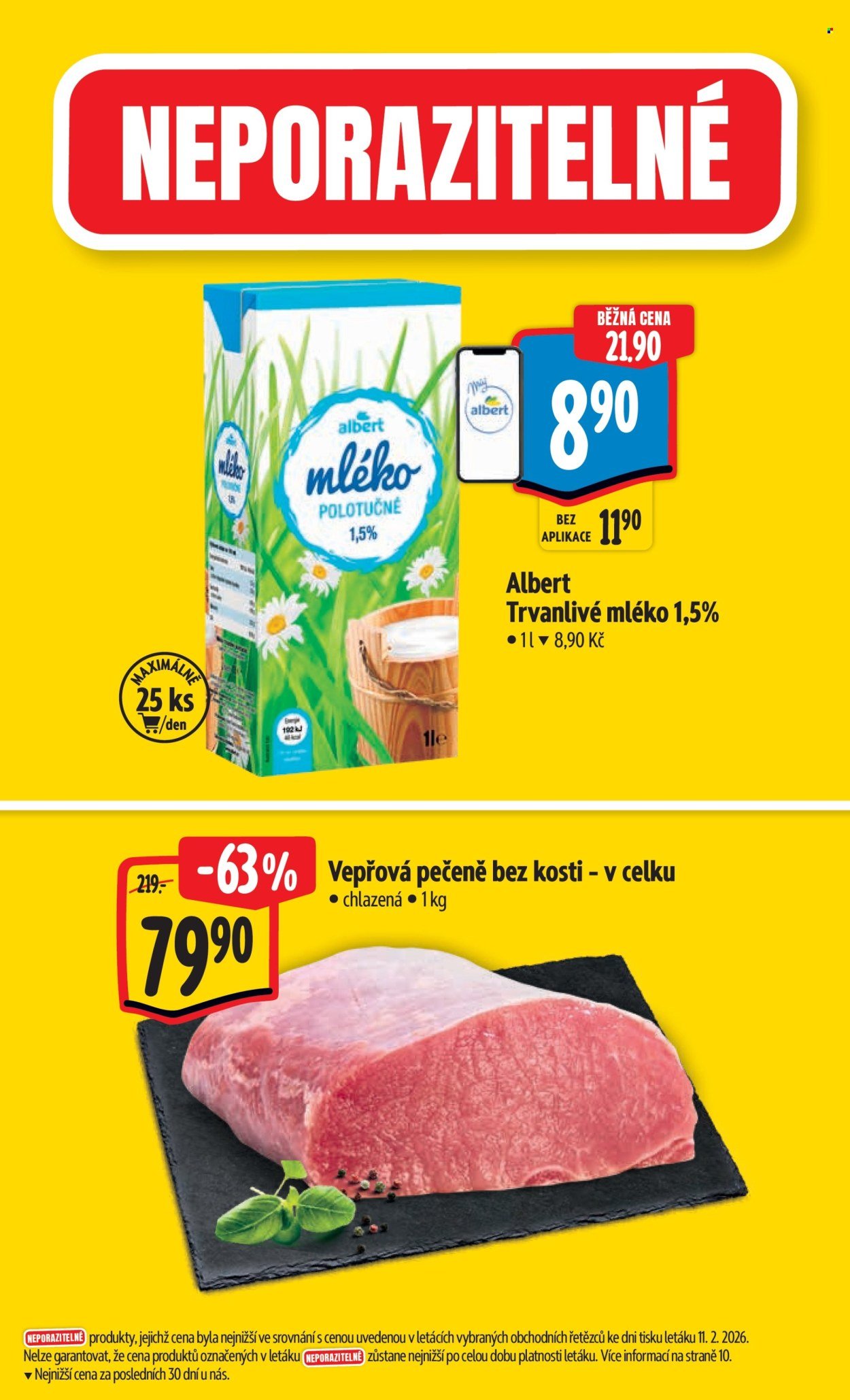 ALBERT leták - Neporazitelné (2026-02-18 - 2026-02-24)