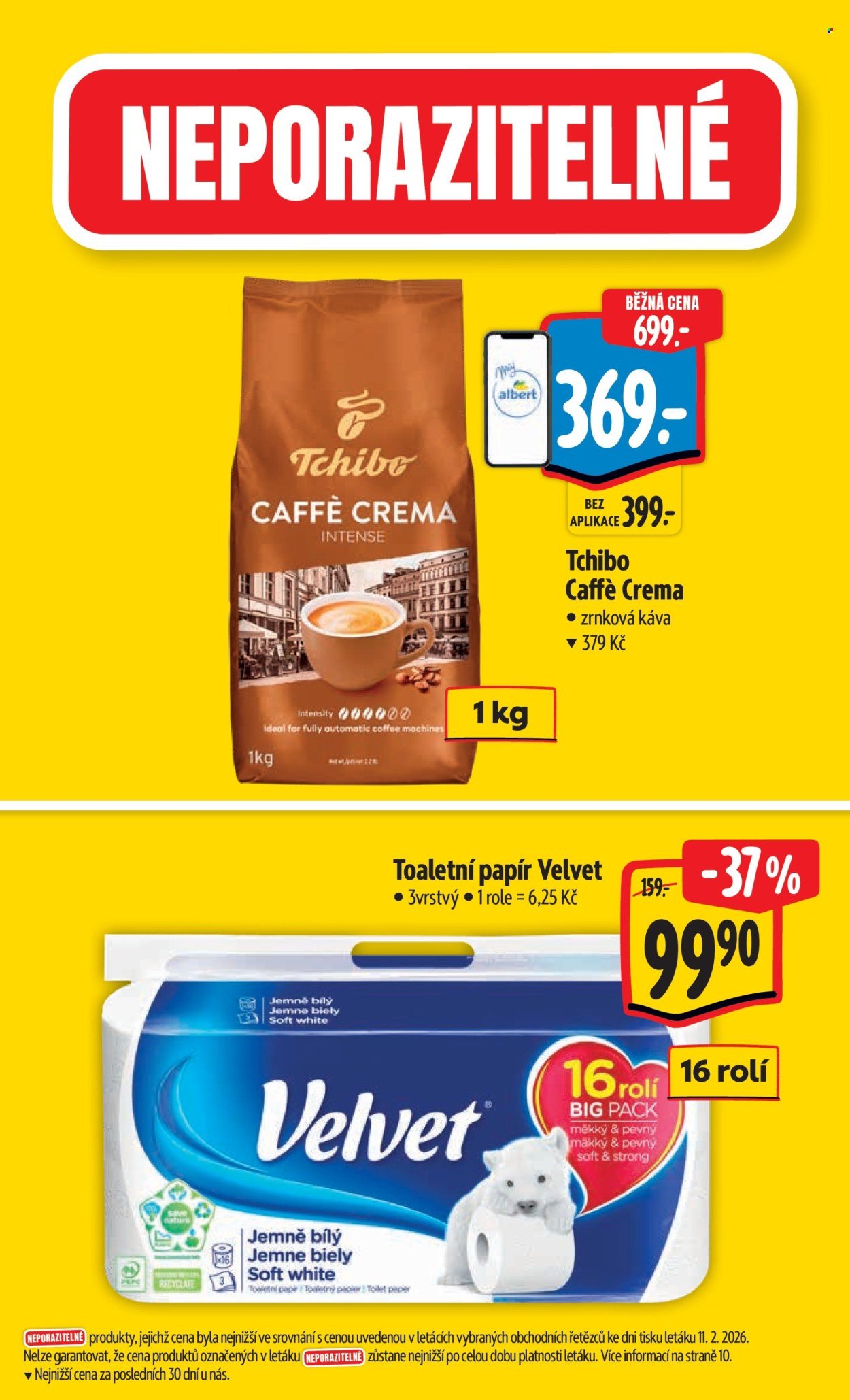 ALBERT leták - Neporazitelné (2026-02-18 - 2026-02-24)