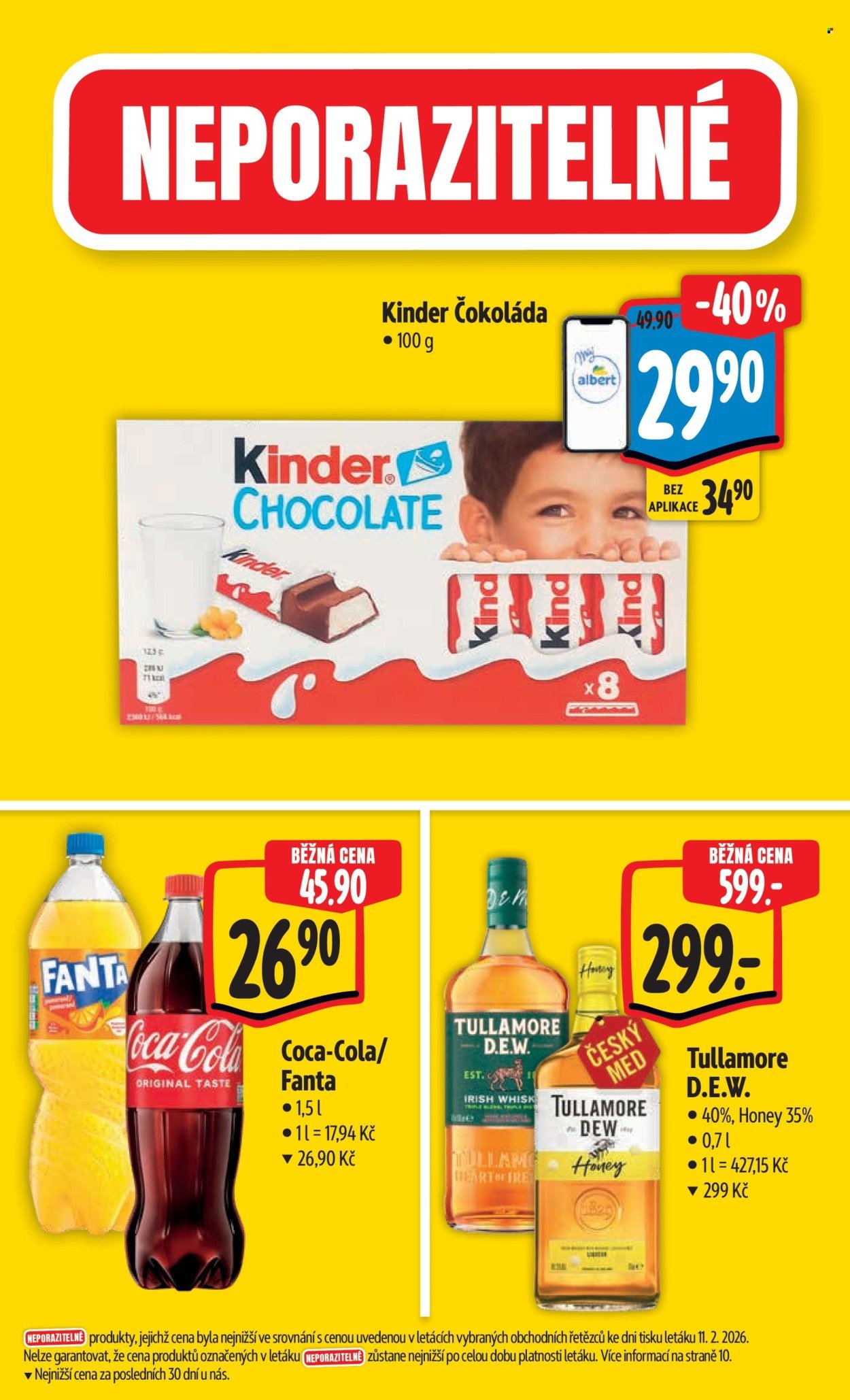 ALBERT leták - Neporazitelné (2026-02-18 - 2026-02-24)