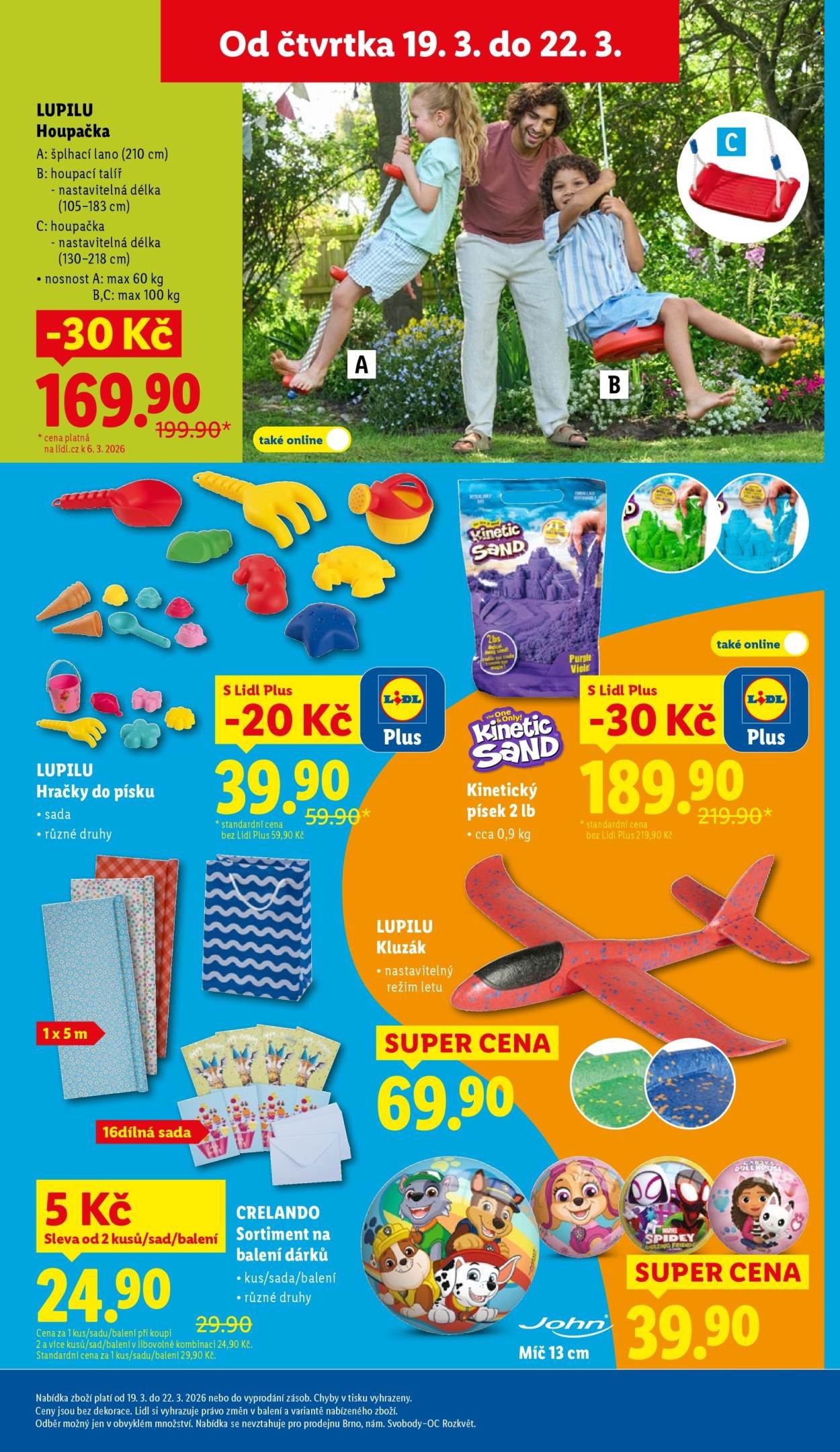 LIDL leták - Spotřební zboží (2026-03-16 - 2026-03-22)