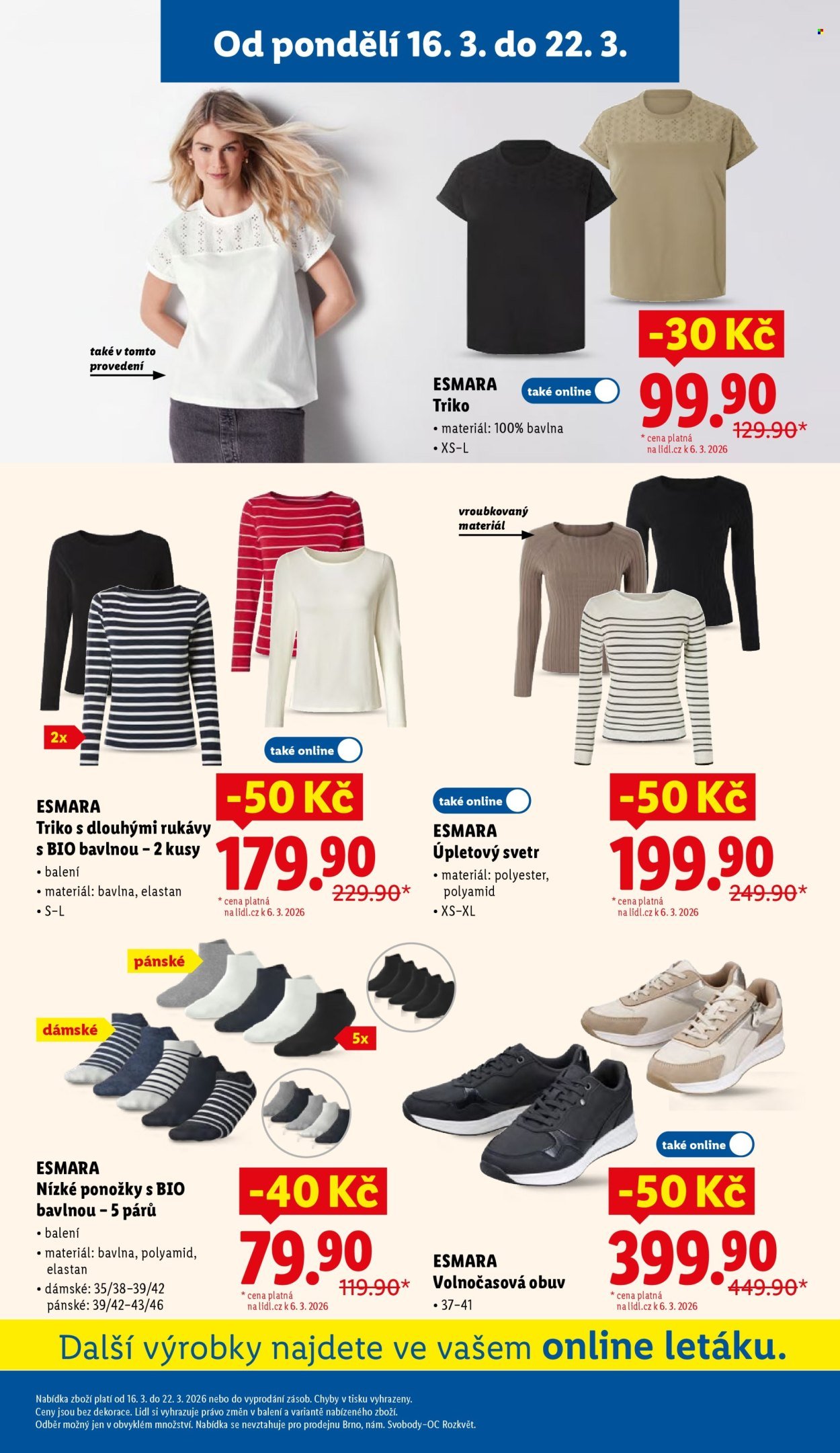 LIDL leták - Spotřební zboží (2026-03-16 - 2026-03-22)