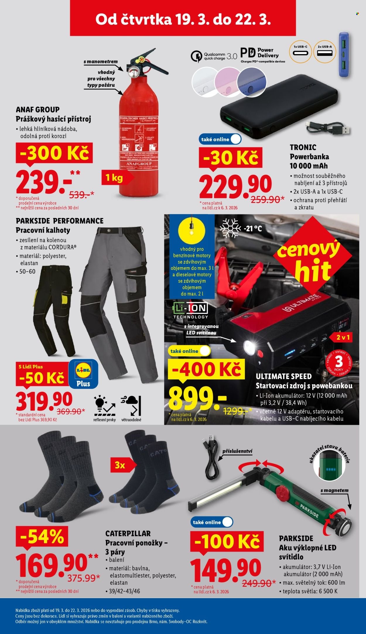 LIDL leták - Spotřební zboží (2026-03-16 - 2026-03-22)