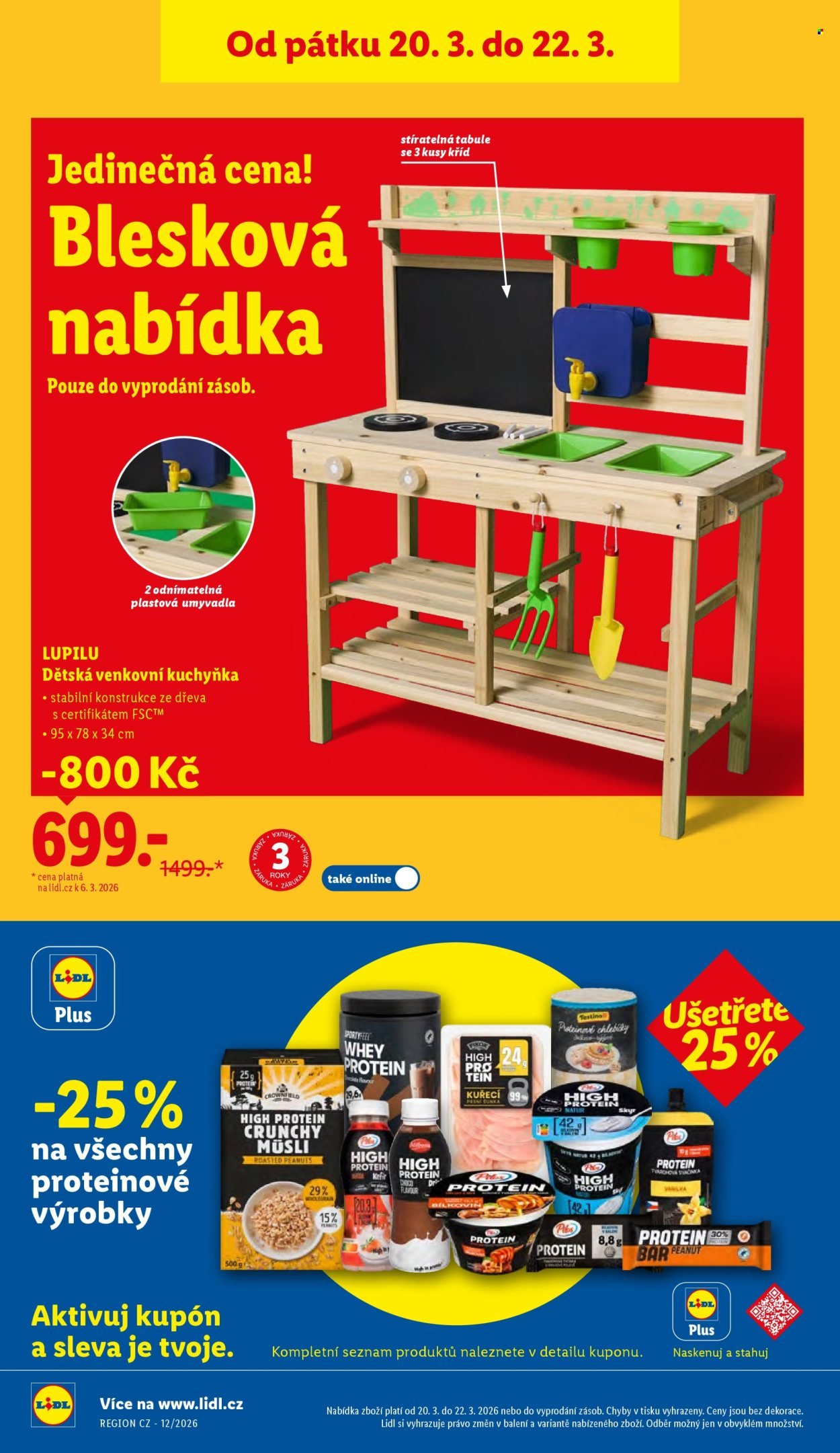 LIDL leták - Spotřební zboží (2026-03-16 - 2026-03-22)