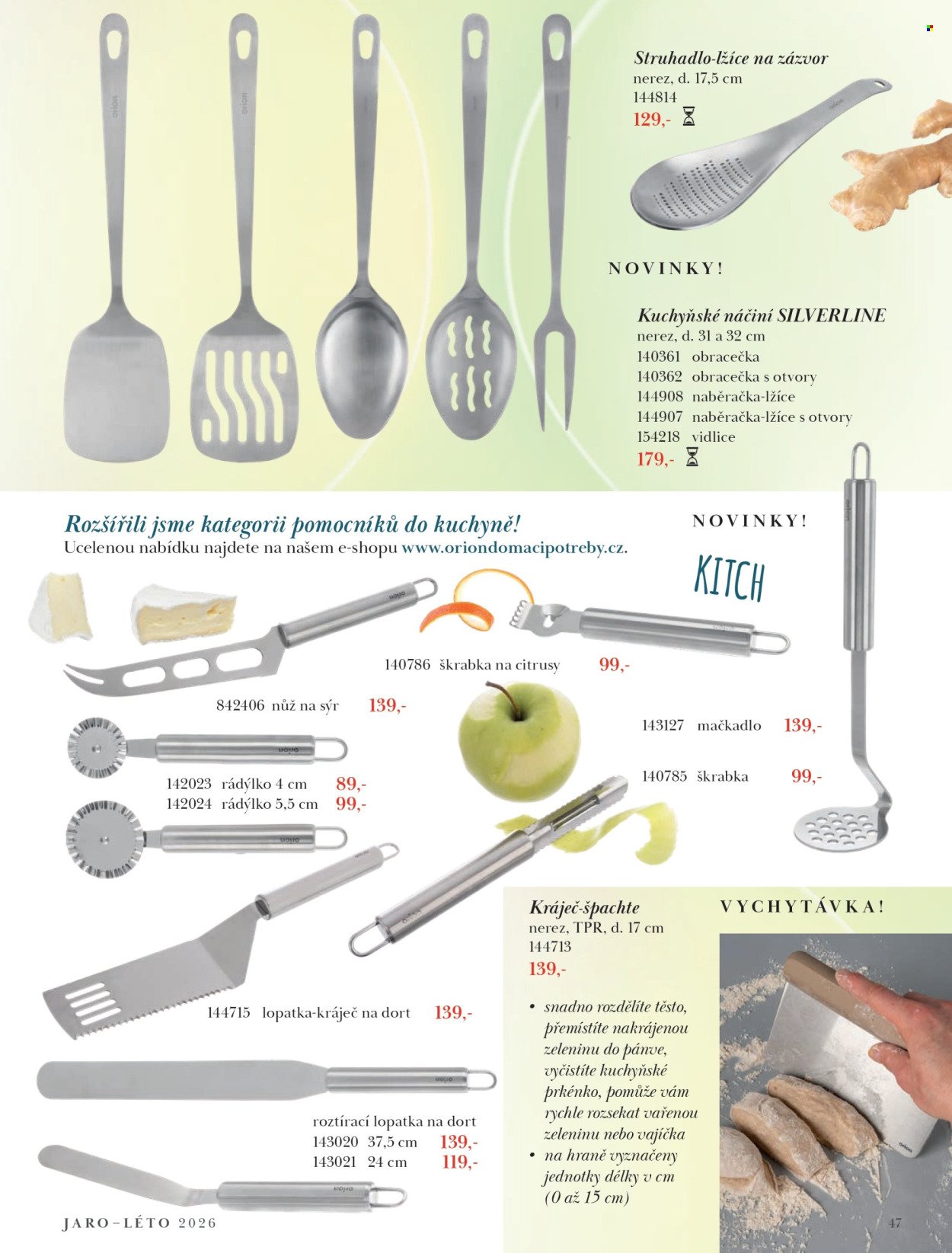 ORION leták - Jaro/léto 2026 (2026-03-10 - 2026-08-31)