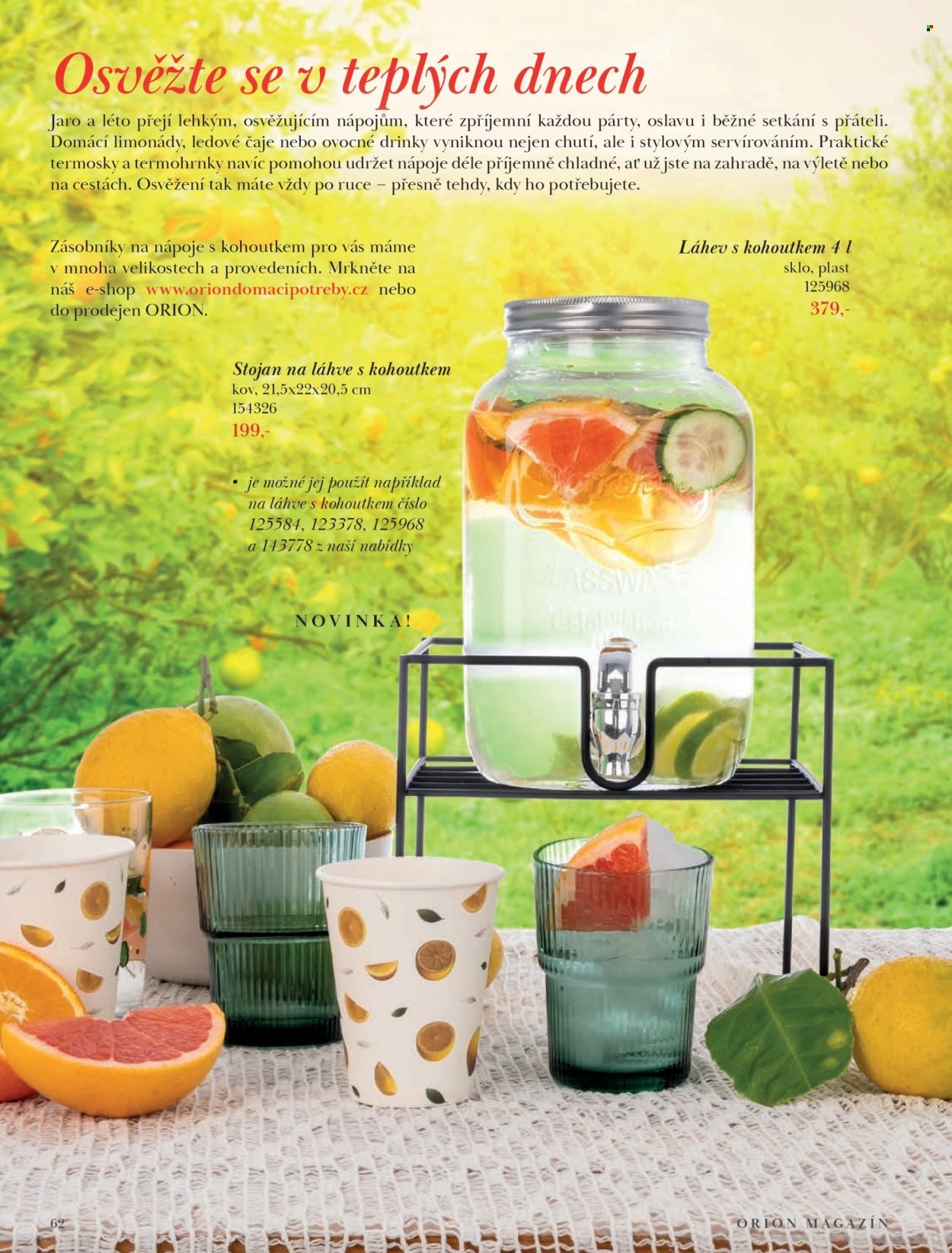 ORION leták - Jaro/léto 2026 (2026-03-10 - 2026-08-31)