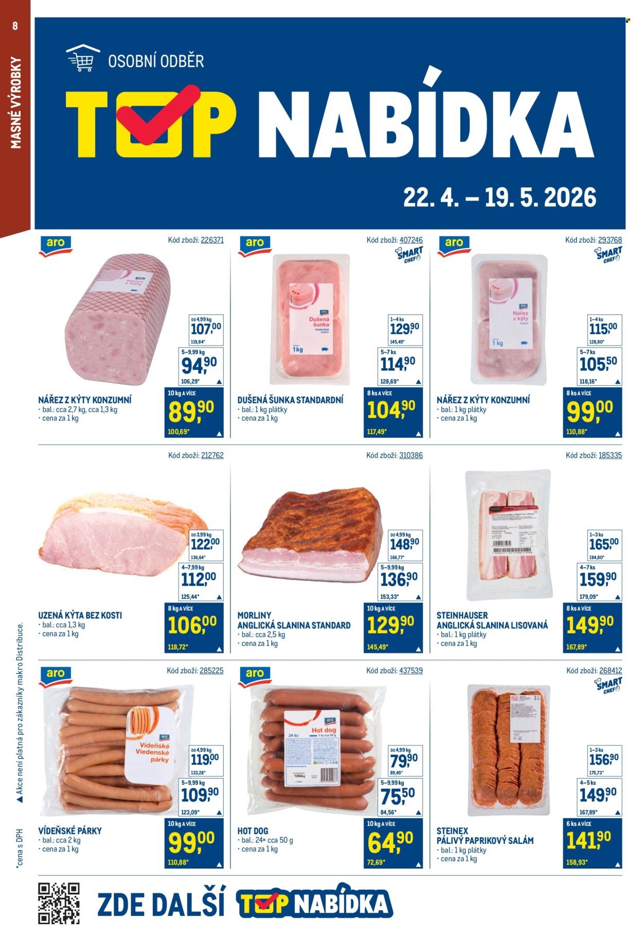 MAKRO leták - Gastronomie (2026-04-22 - 2026-05-05)