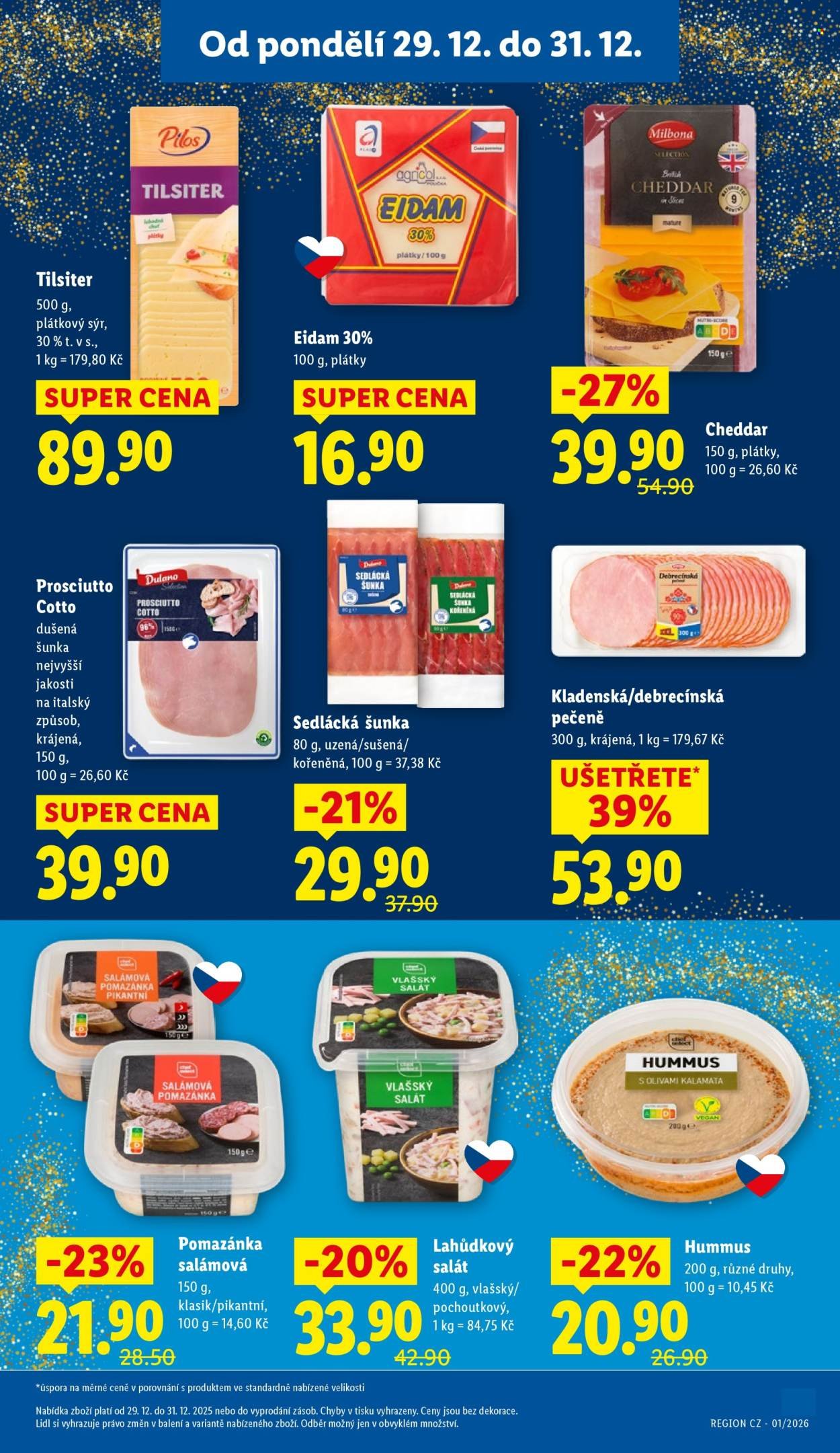 LIDL leták - Od pondělí 29.12.2025 (2025-12-29 - 2025-12-31)