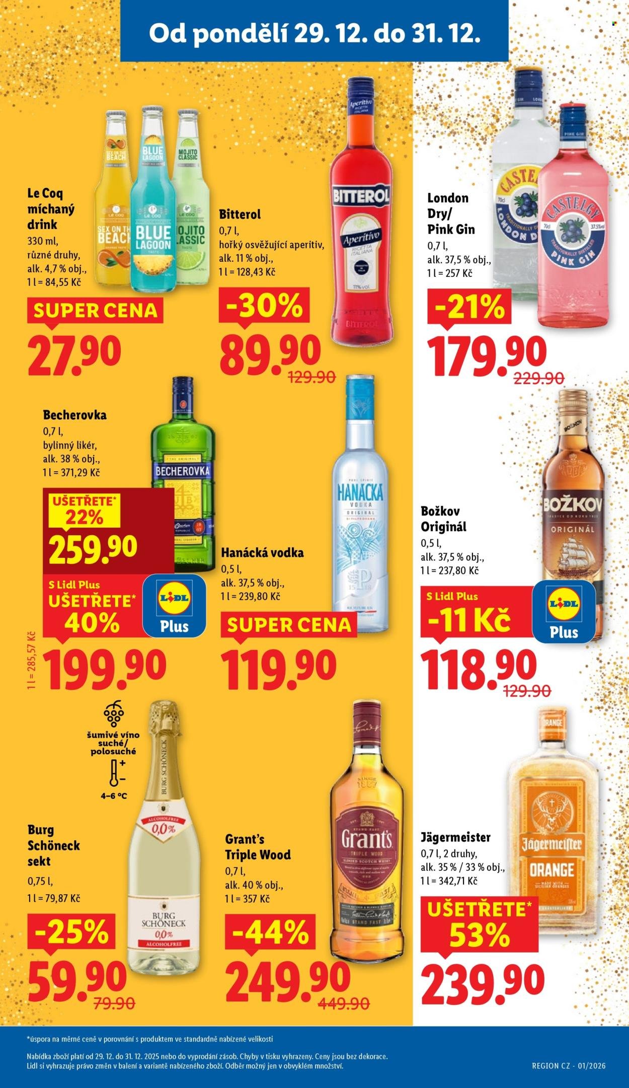 LIDL leták - Od pondělí 29.12.2025 (2025-12-29 - 2025-12-31)