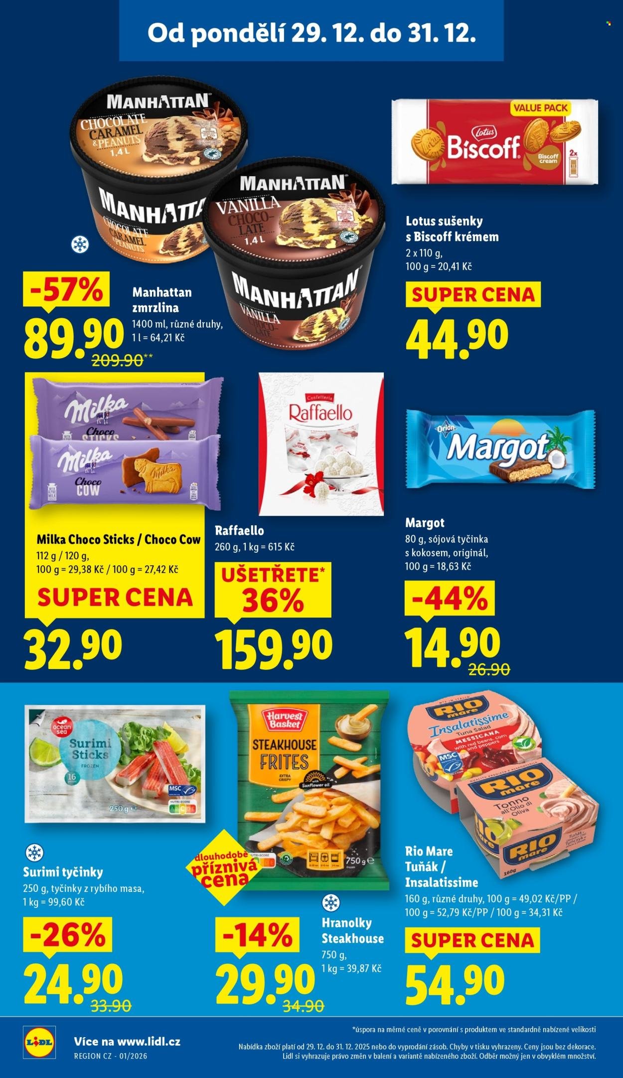 LIDL leták - Od pondělí 29.12.2025 (2025-12-29 - 2025-12-31)