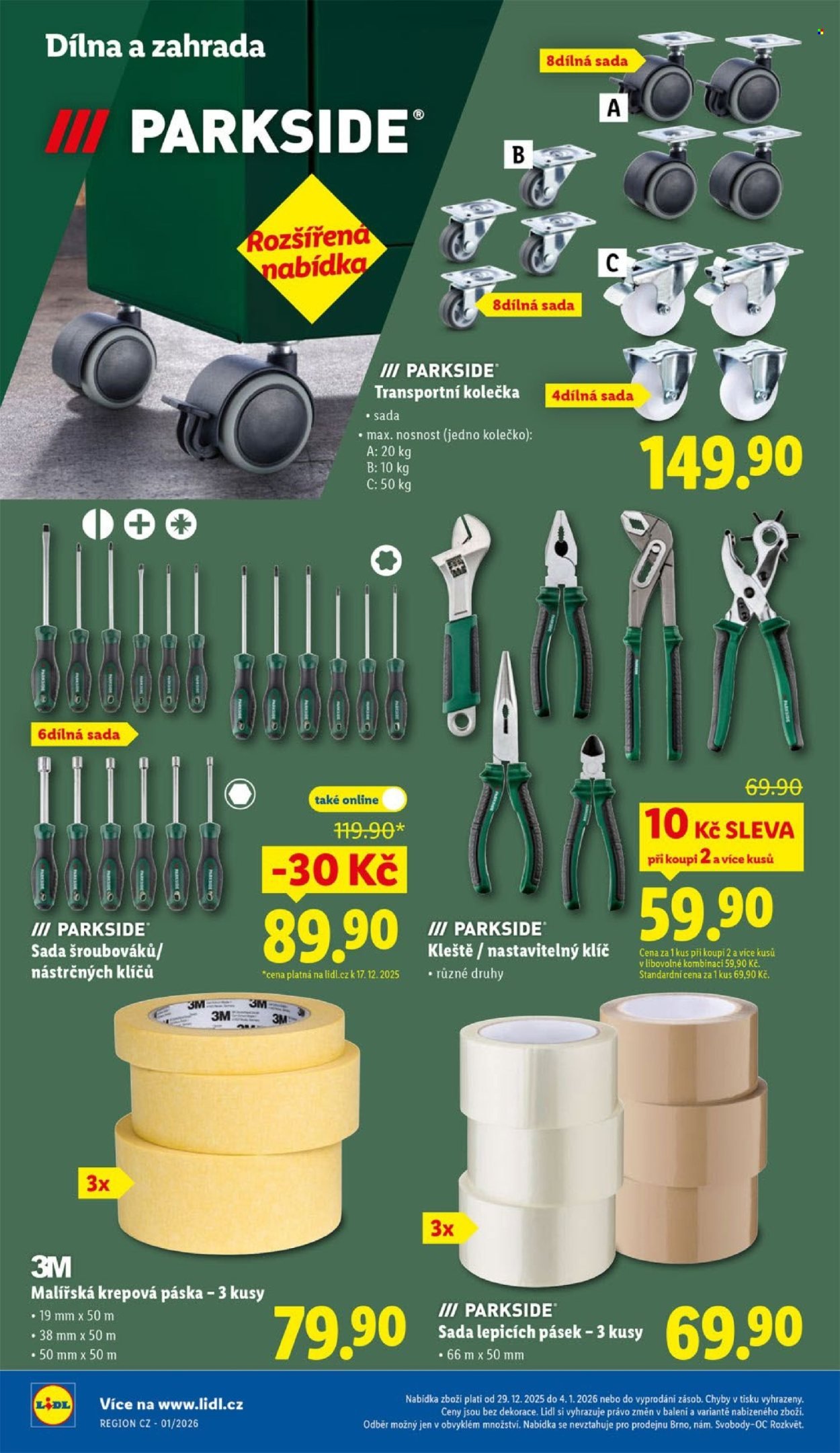 LIDL leták - Od pondělí 29.12.2025 (2025-12-29 - 2025-12-31)