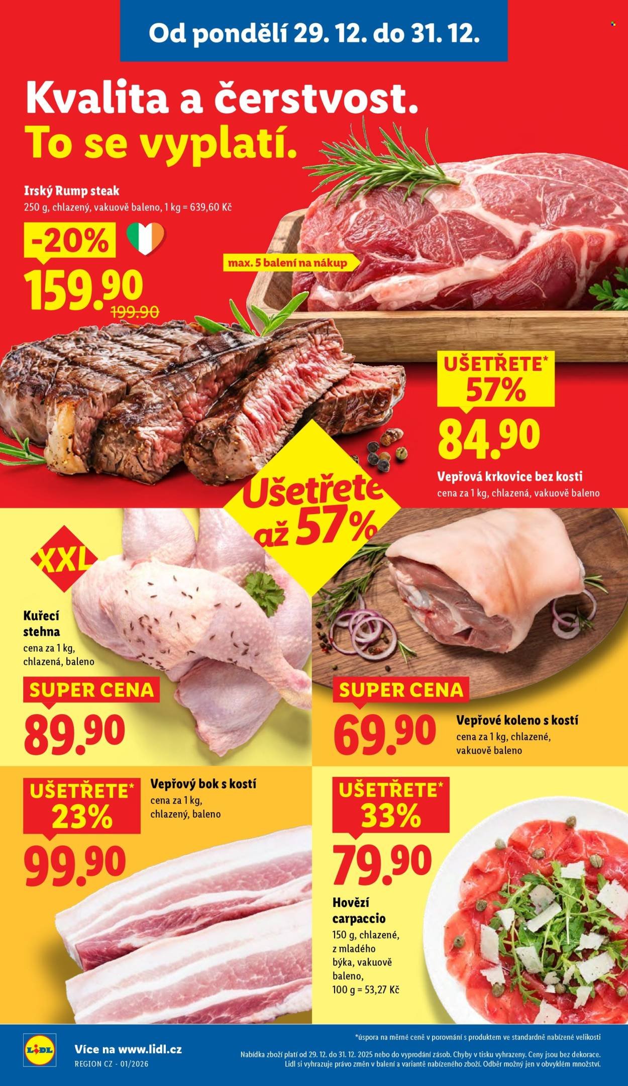 LIDL leták - Od pondělí 29.12.2025 (2025-12-29 - 2025-12-31)