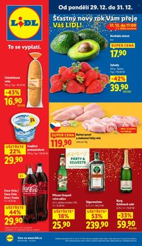 LIDL leták - Od pondělí 29.12.2025 (2025-12-29 - 2025-12-31)