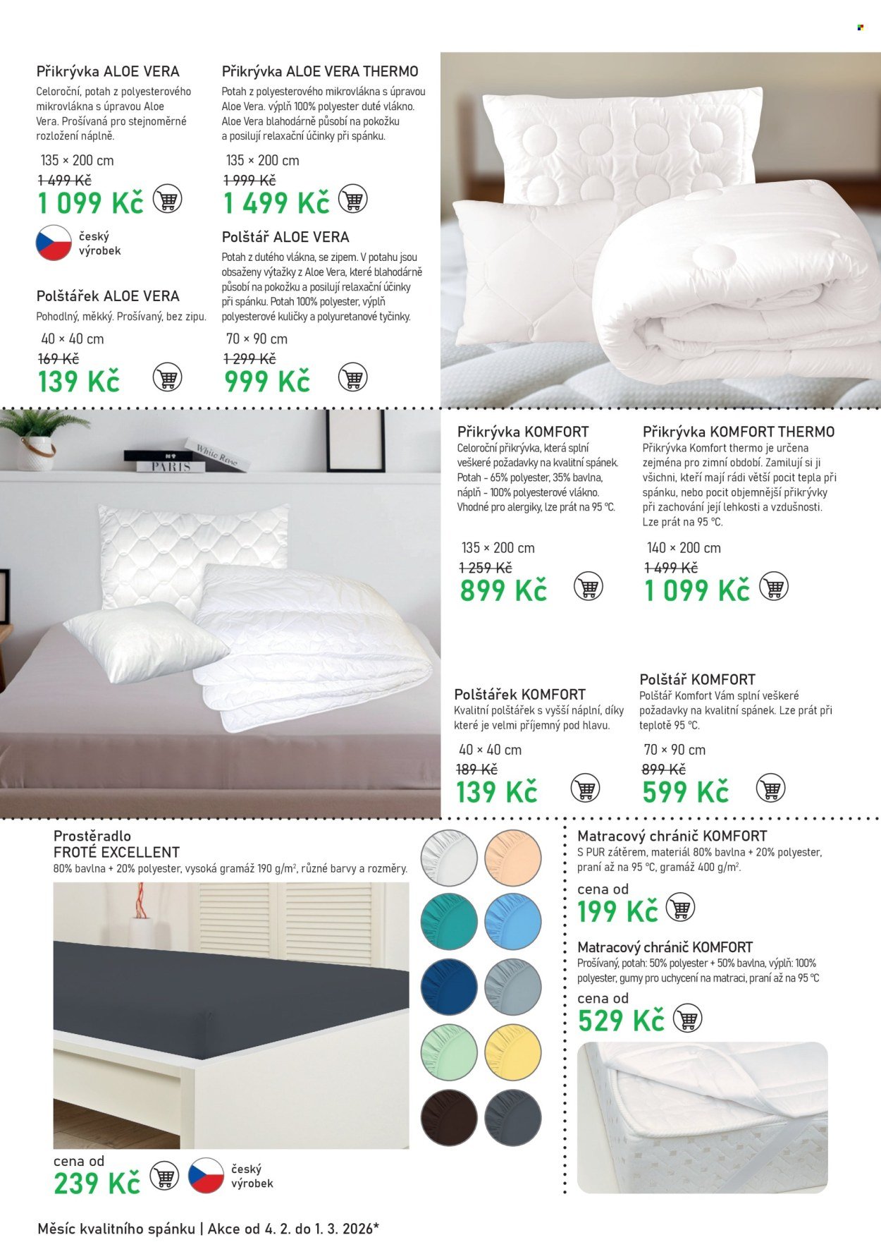 VESNA leták - Měsíc kvalitního spánku (2026-02-04 - 2026-03-01)