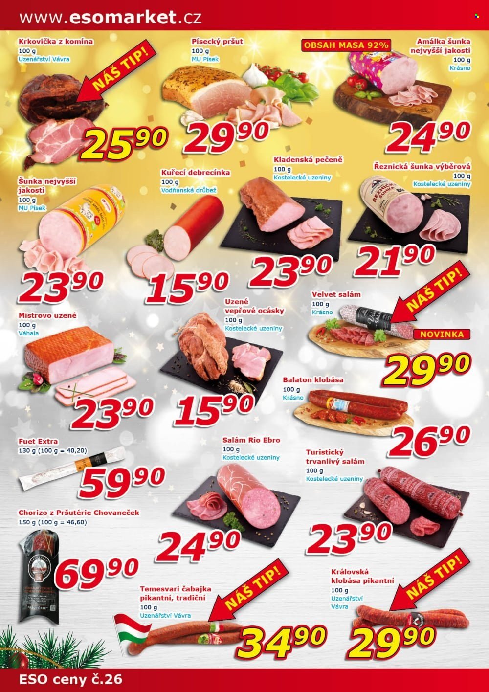 ESO MARKET leták - Od středy 10.12.2025 (2025-12-10 - 2025-12-31)