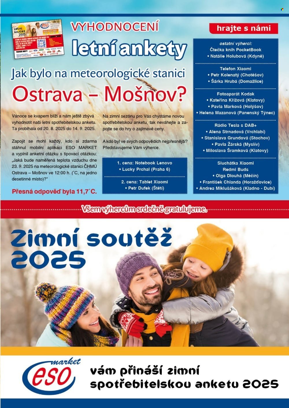 ESO MARKET leták - Od středy 10.12.2025 (2025-12-10 - 2025-12-31)