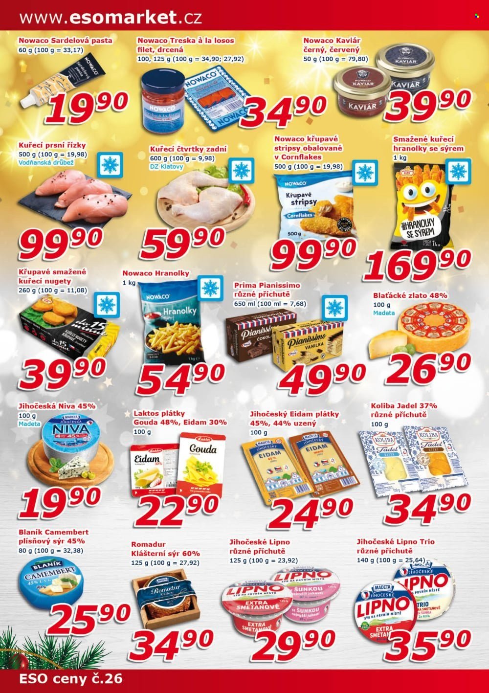 ESO MARKET leták - Od středy 10.12.2025 (2025-12-10 - 2025-12-31)