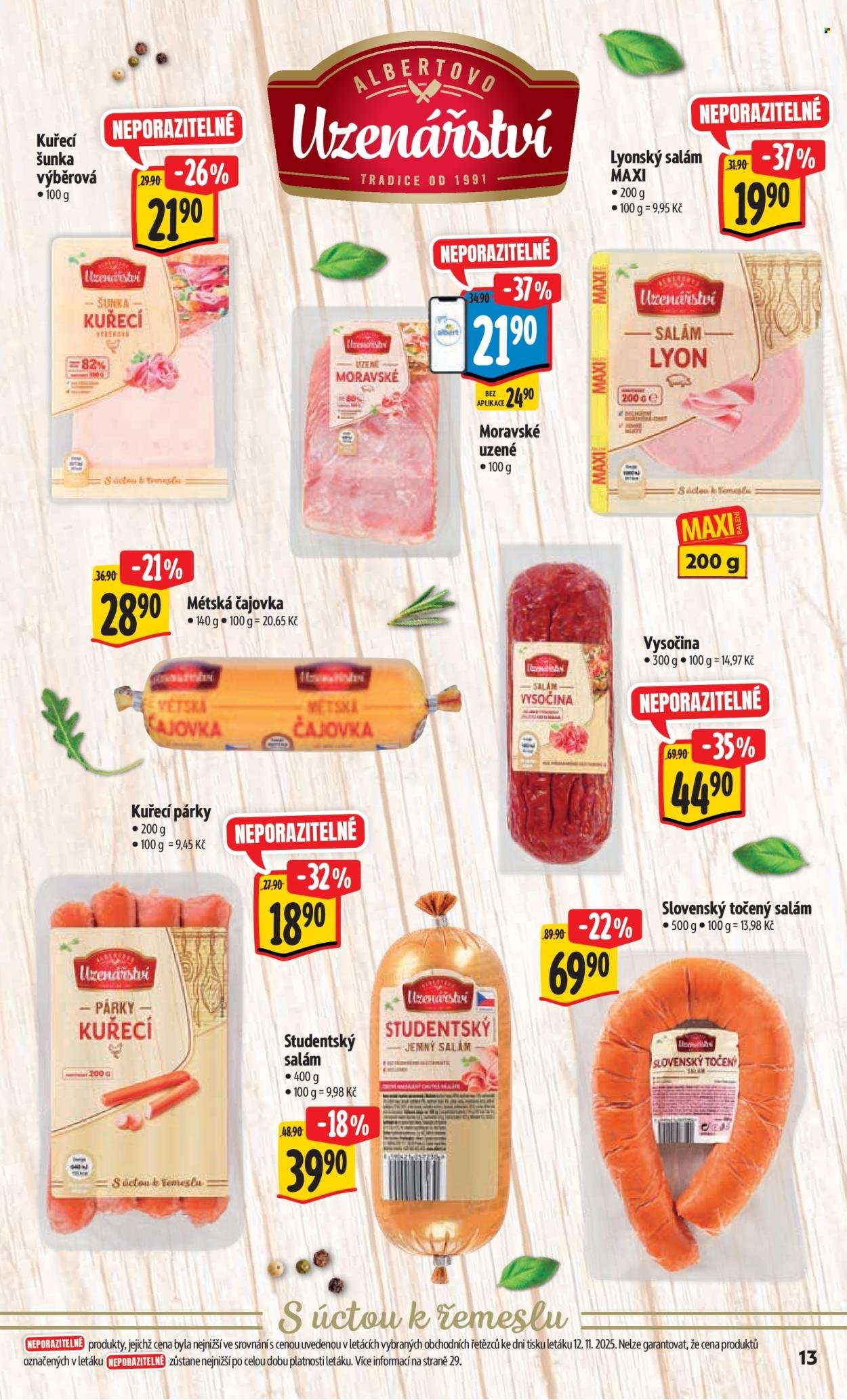 ALBERT leták - Neporazitelné (2025-11-19 - 2025-11-25)