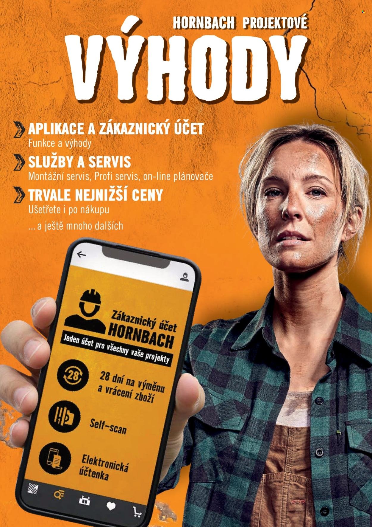 HORNBACH leták - Projektové výhody (2025-04-01)