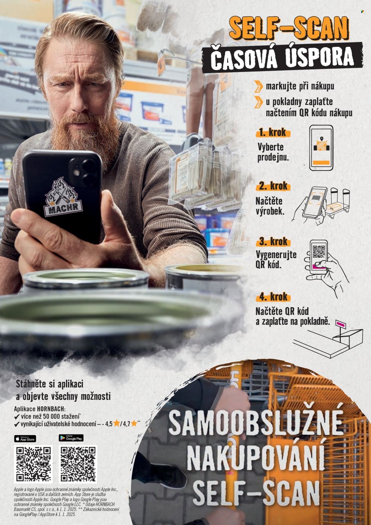 HORNBACH leták - Projektové výhody (2025-04-01)