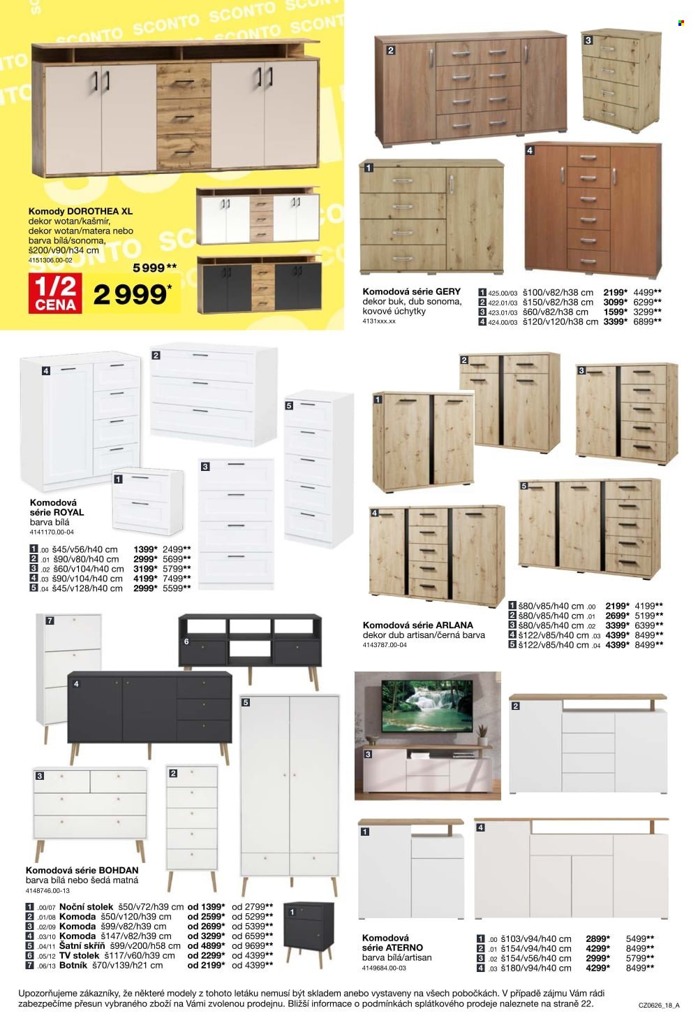 SCONTO NÁBYTEK leták - -40% na sedací soupravy, pohovky, křesla (2026-04-22 - 2026-05-19)