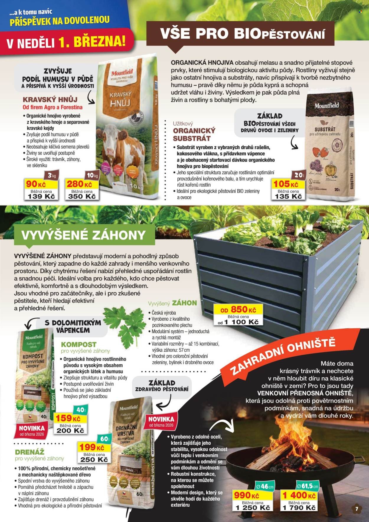 MOUNTFIELD leták - Katalog pěstitelských potřeb (2026-02-21 - 2026-03-01)
