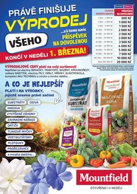 MOUNTFIELD leták - Katalog pěstitelských potřeb (2026-02-21 - 2026-03-01)