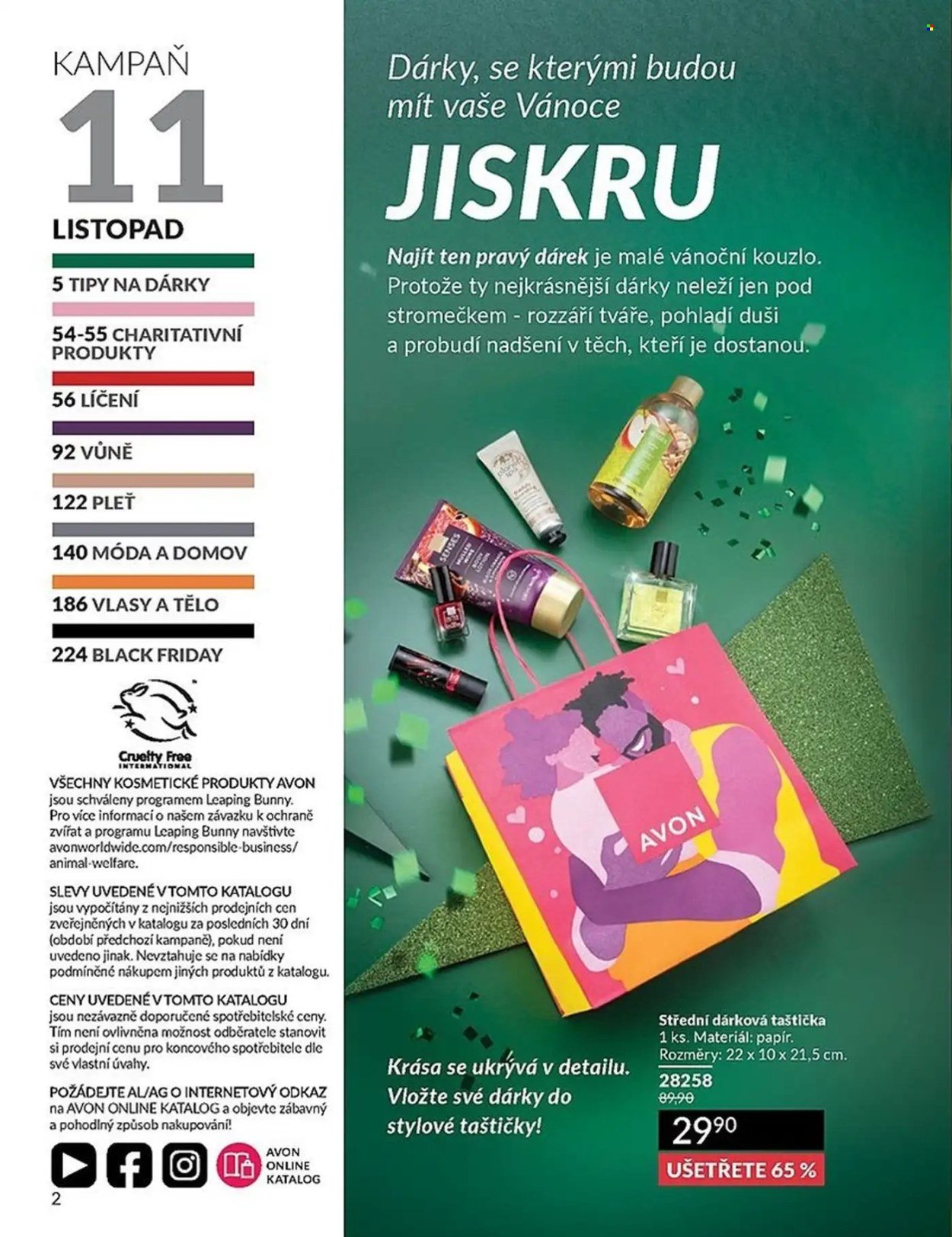 AVON leták - Katalog 11 (2025-11-01 - 2025-11-30)