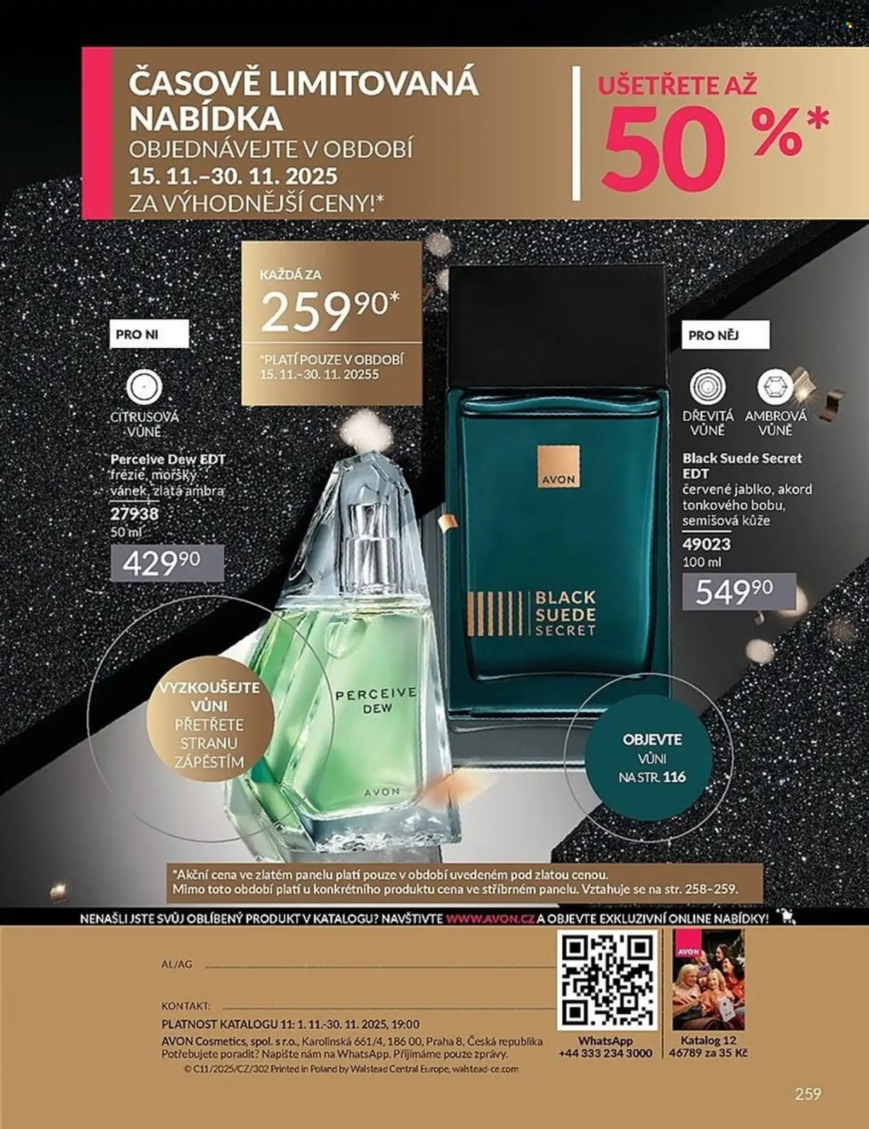 AVON leták - Katalog 11 (2025-11-01 - 2025-11-30)