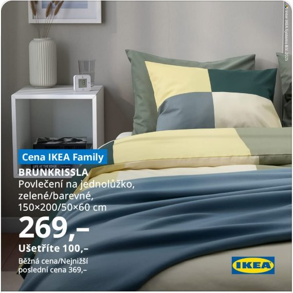 IKEA leták - Od pondělí 1.12.2025 (2025-12-01 - 2025-12-07)